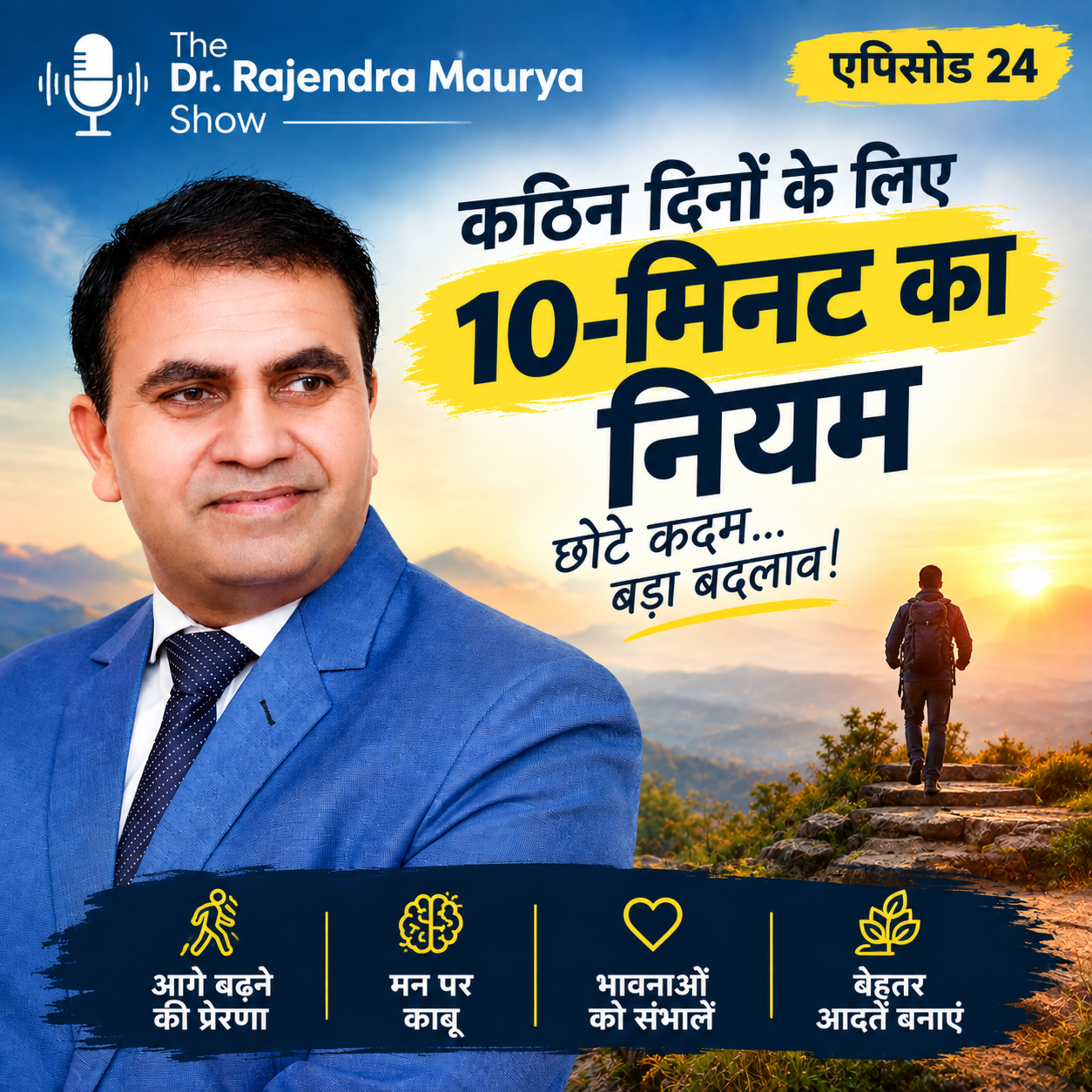 Episode 24: कठिन दिनों के लिए 10-मिनट का नियम episode artwork