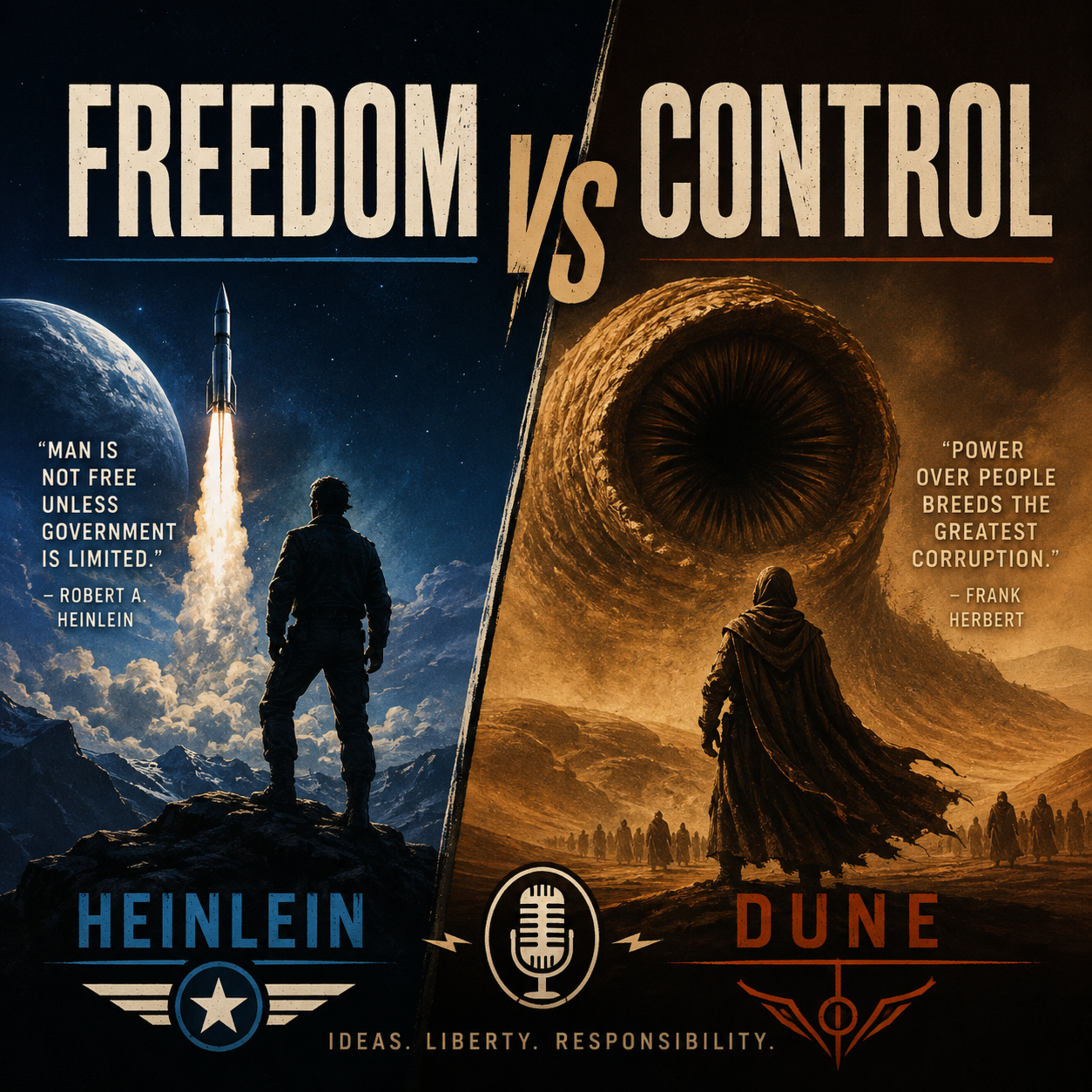 Freedom vs Control: Heinlein vs Dune episode artwork