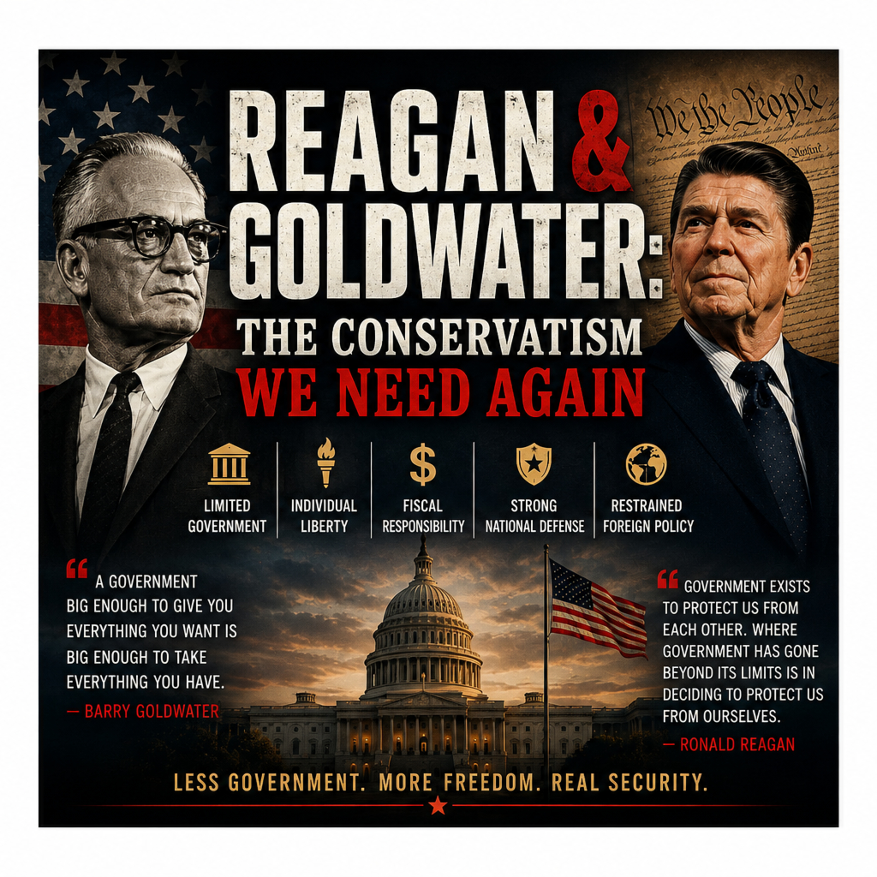 Reagan & Goldwater: The Conservatism We Need Again episode artwork