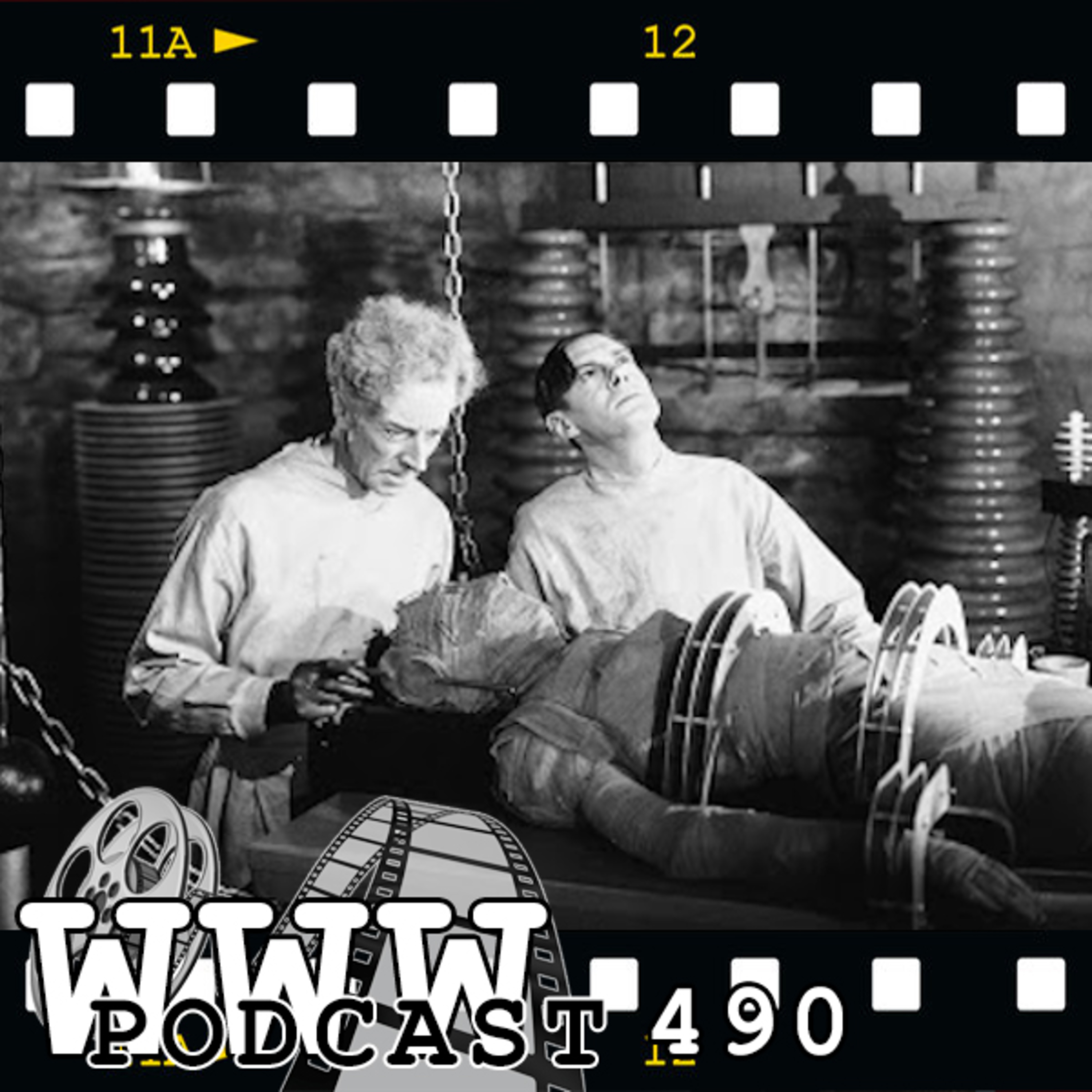 WWW 490 Top 5 Frankenstein Films episode artwork