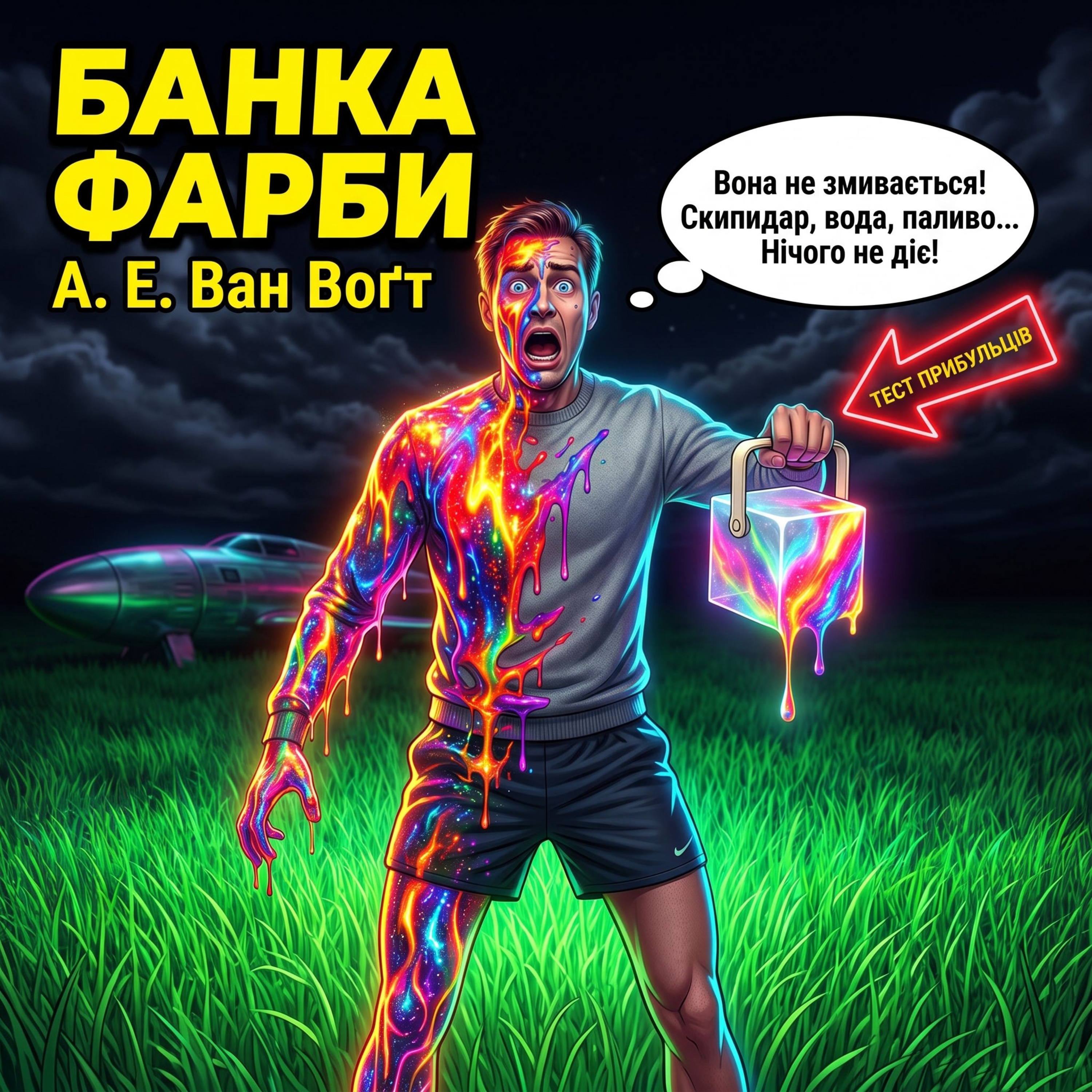 "Банка фарби" ("A can of paint"). А. Е. ван Вогт | Наукова фантастика | Аудіокнига
