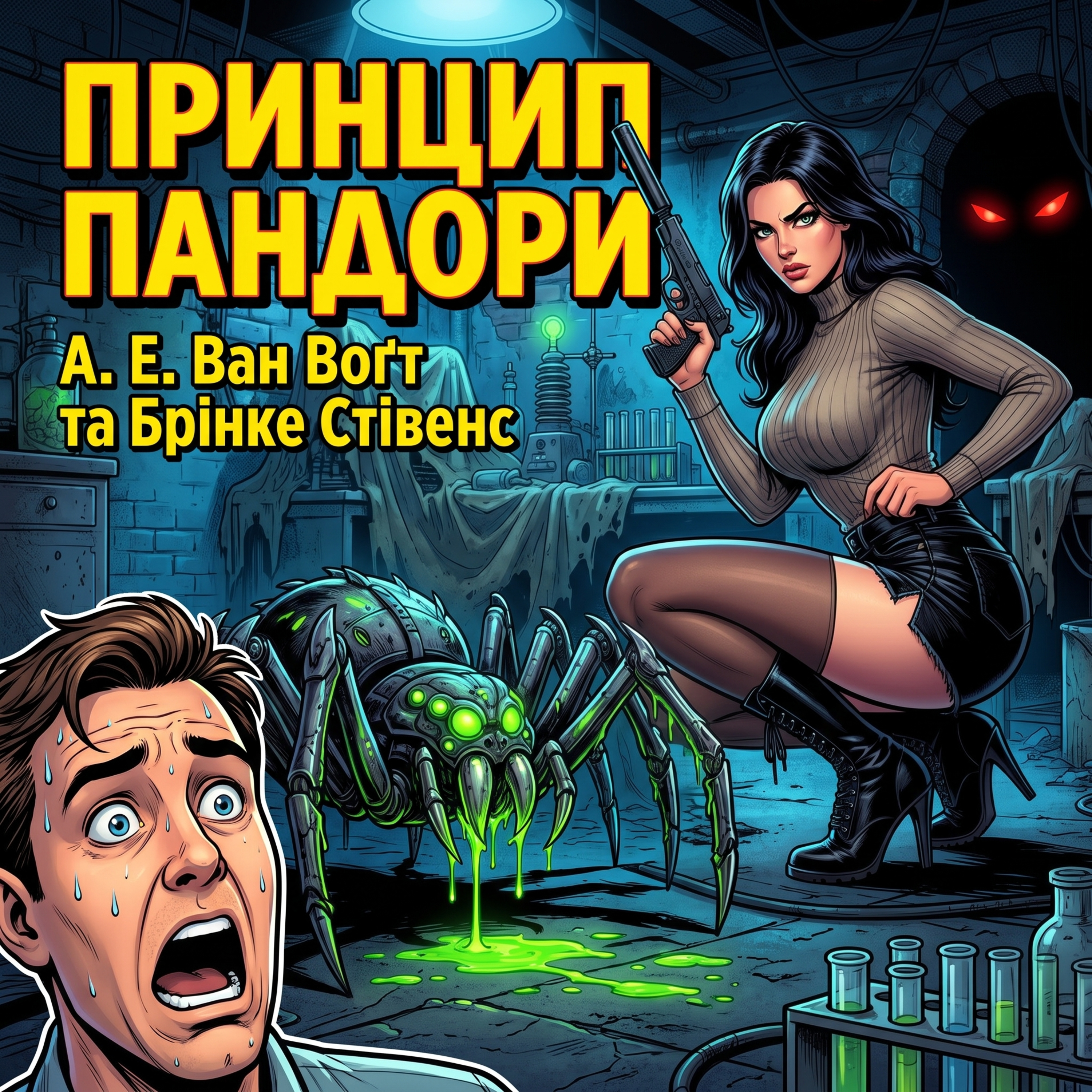 "Принцип Пандори" ("The pandora principle"). А. Е. ван Вогт & Б. Стівенс | Наукова фантастика