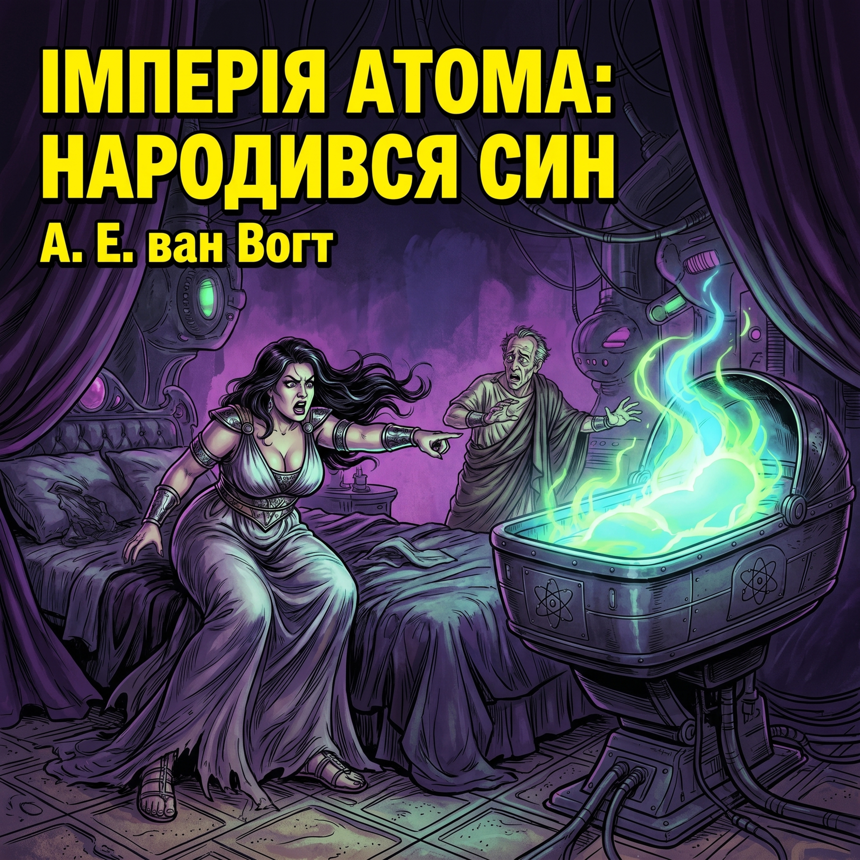 1. "Народився син" (A Son is Born) (цикл «Імперія Атома») — А. Е. ван Вогт | Аудіокнига