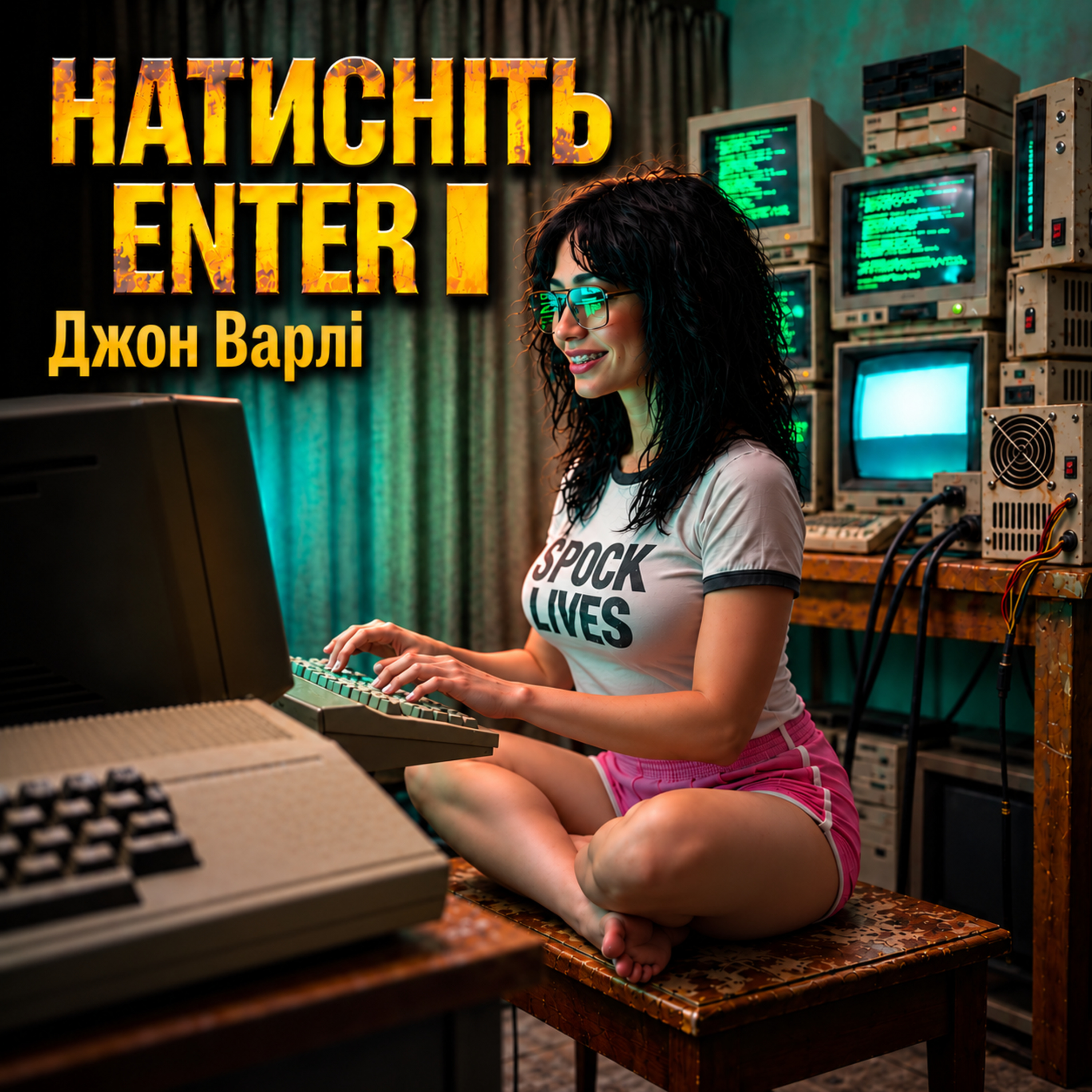"Натисніть «Enter»"- Джон Варлі (Аудіокнига, наукова фантастика, детектив, технологічний жах)