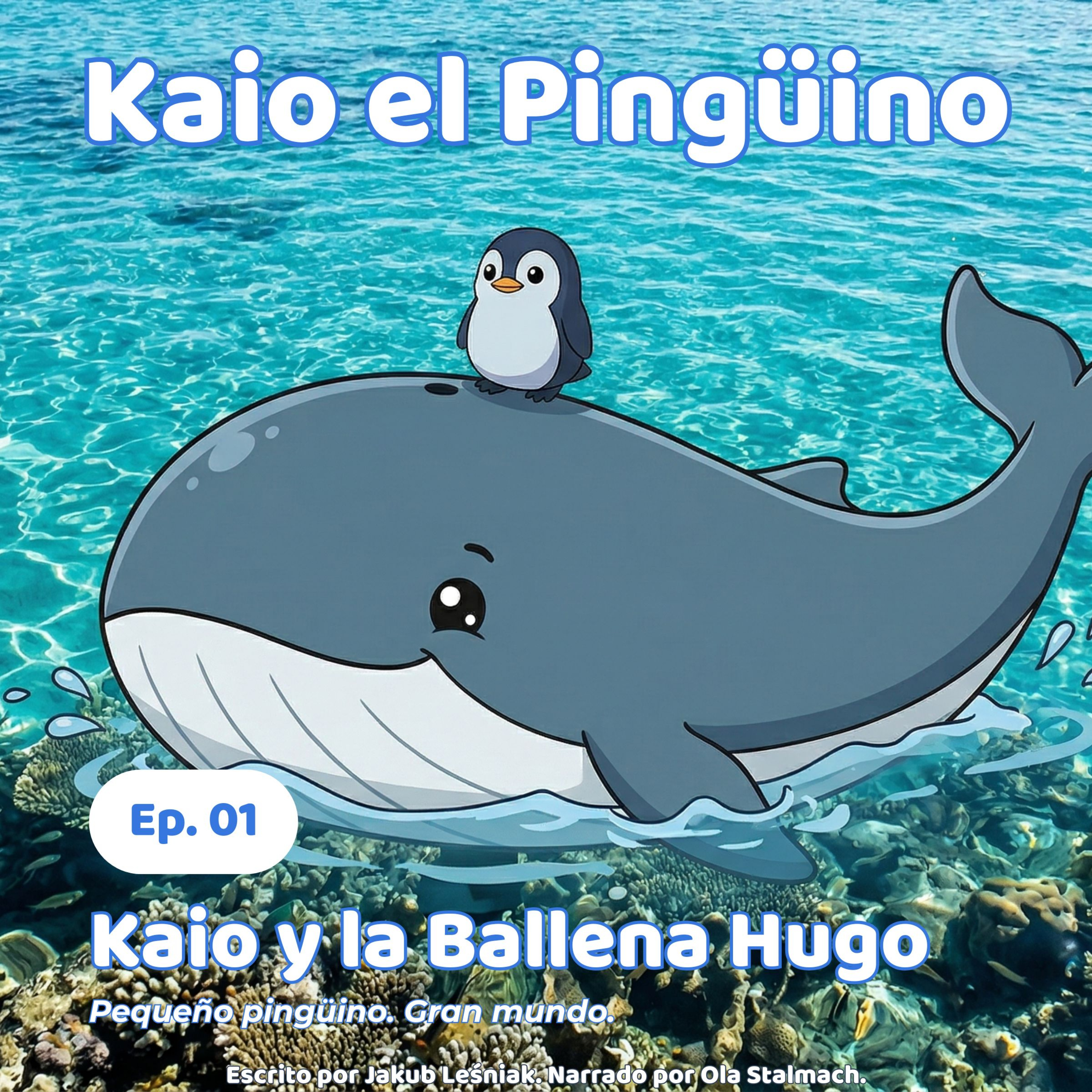 Ep. 1: Kaio y la Ballena Hugo 🐋 Un cuento tranquilo para niños de 2 a 7 episode artwork