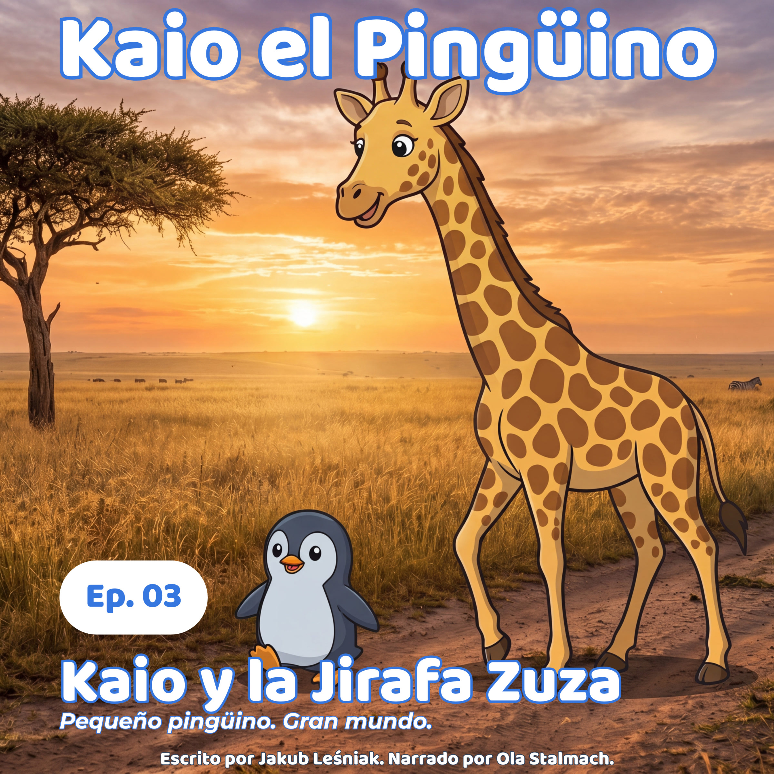 Ep. 3: Kaio y la Jirafa Zuza 🦒 Un cuento tranquilo para niños de 2 a 7 episode artwork