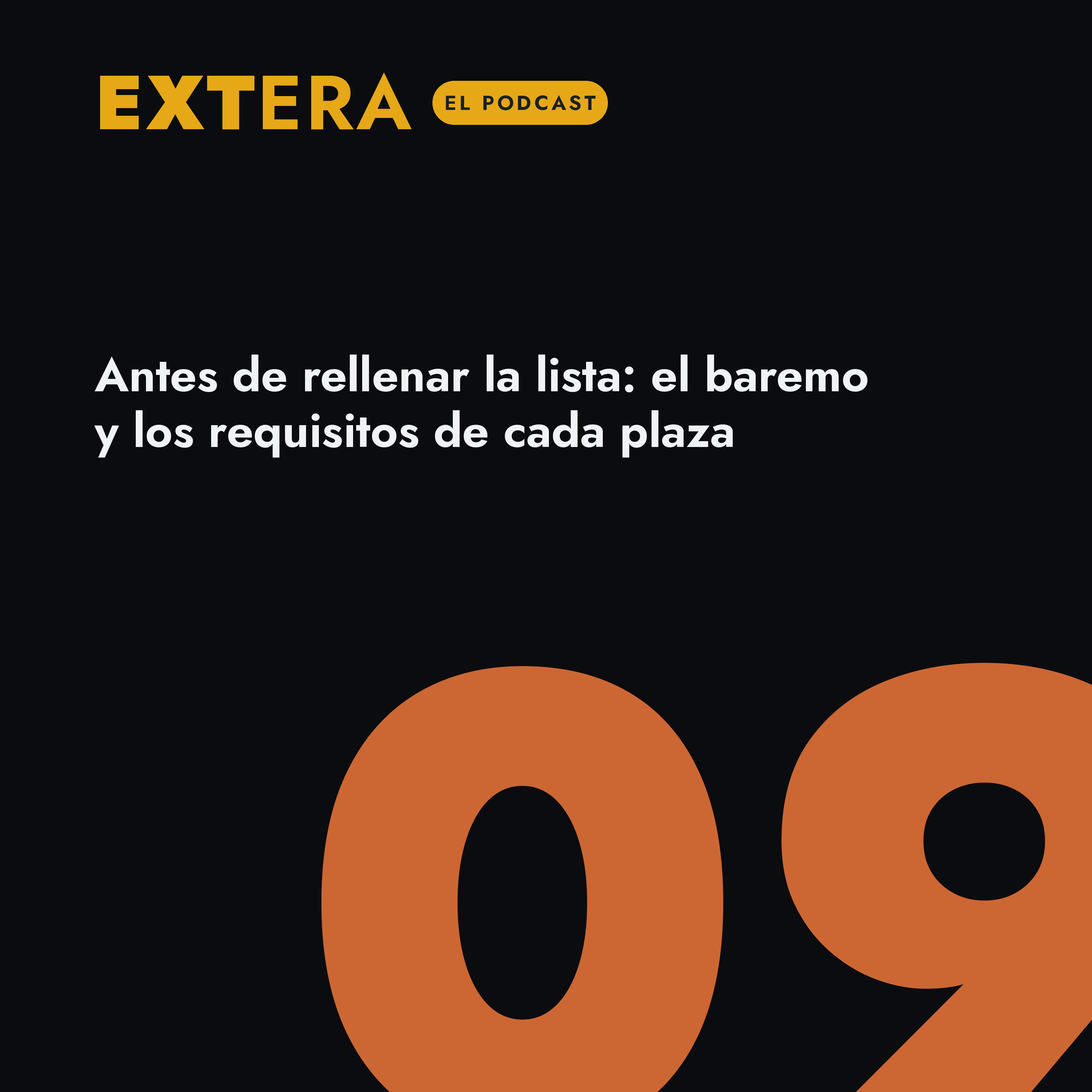 Portada de EXTERA Podcast