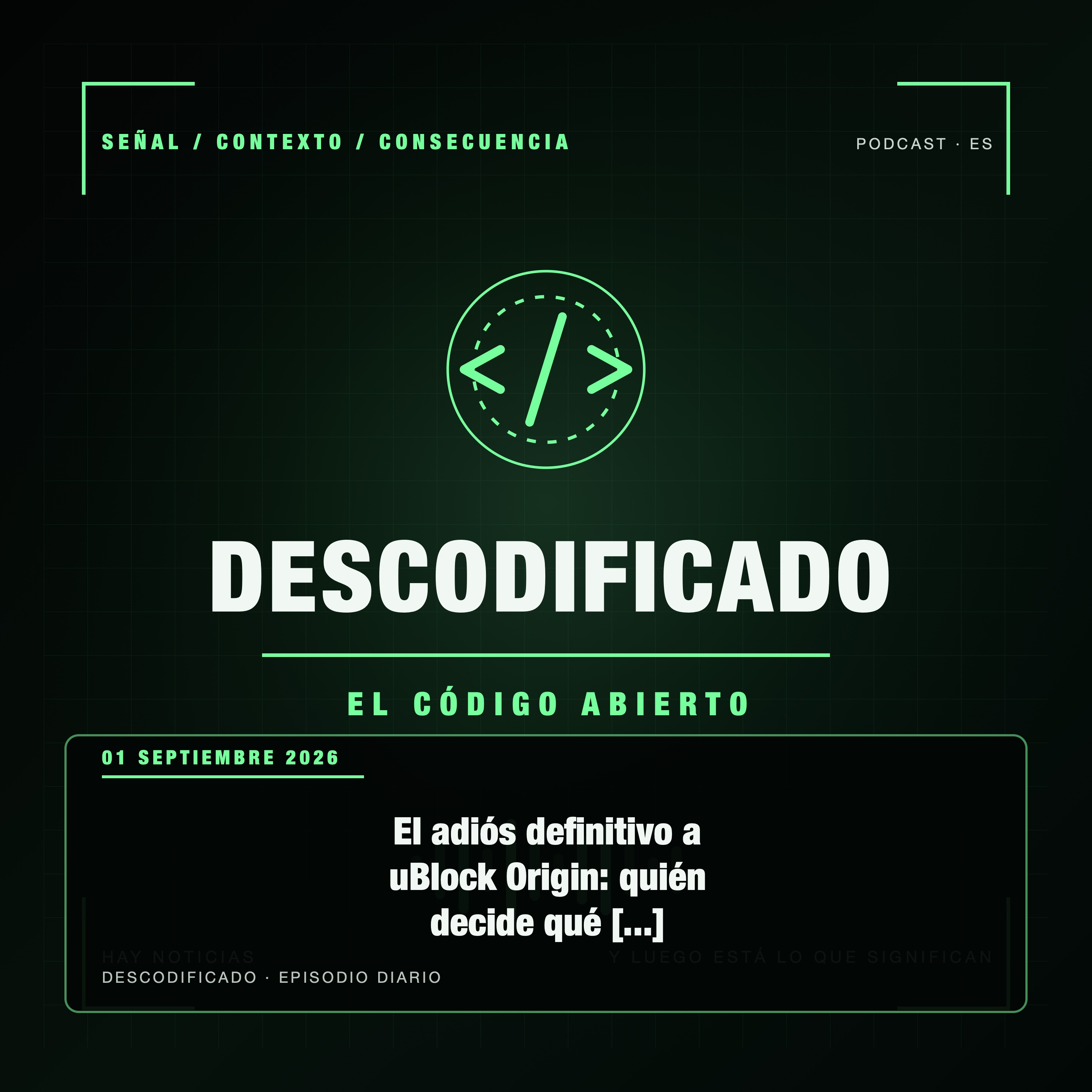 Portada de Descodificado