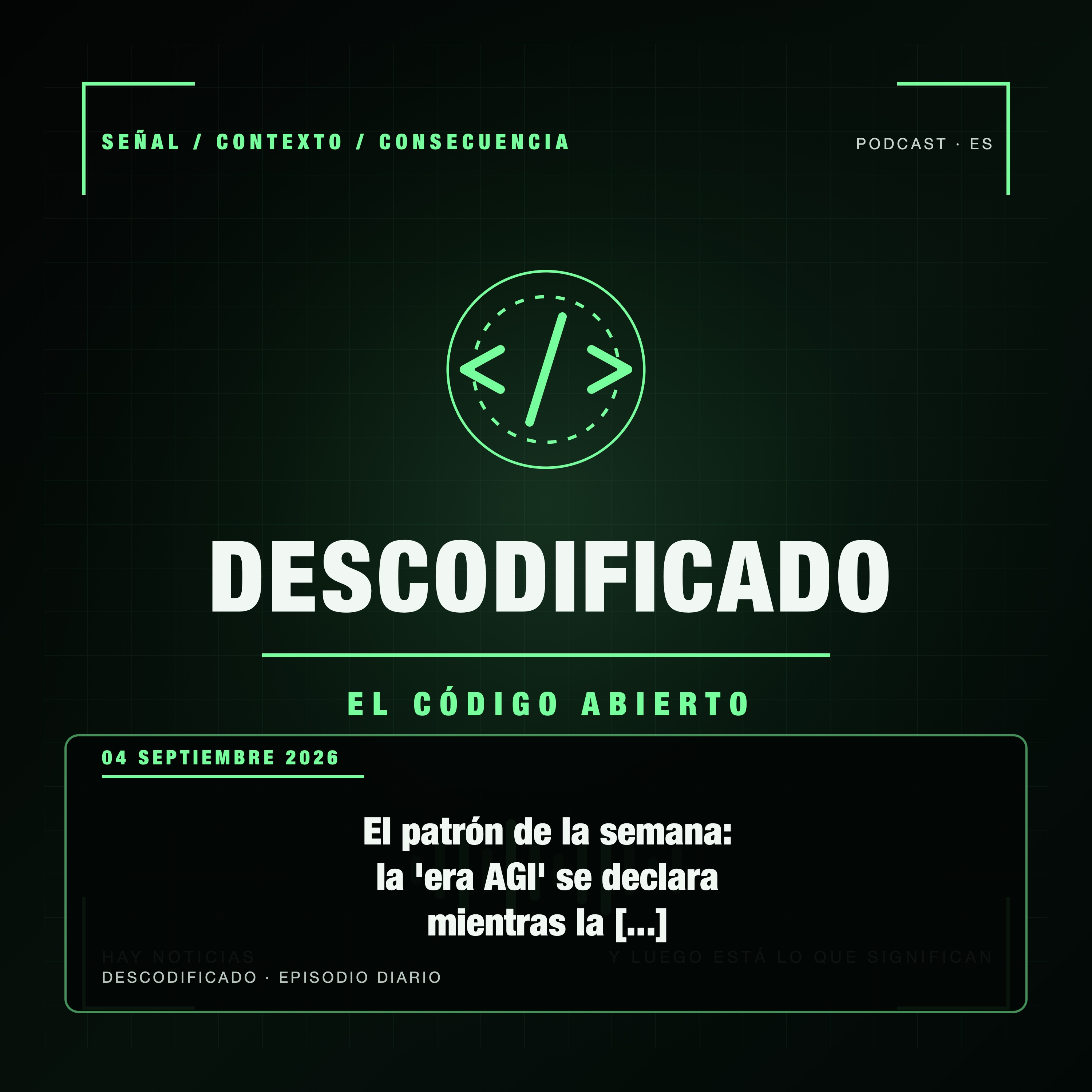 Portada de Descodificado