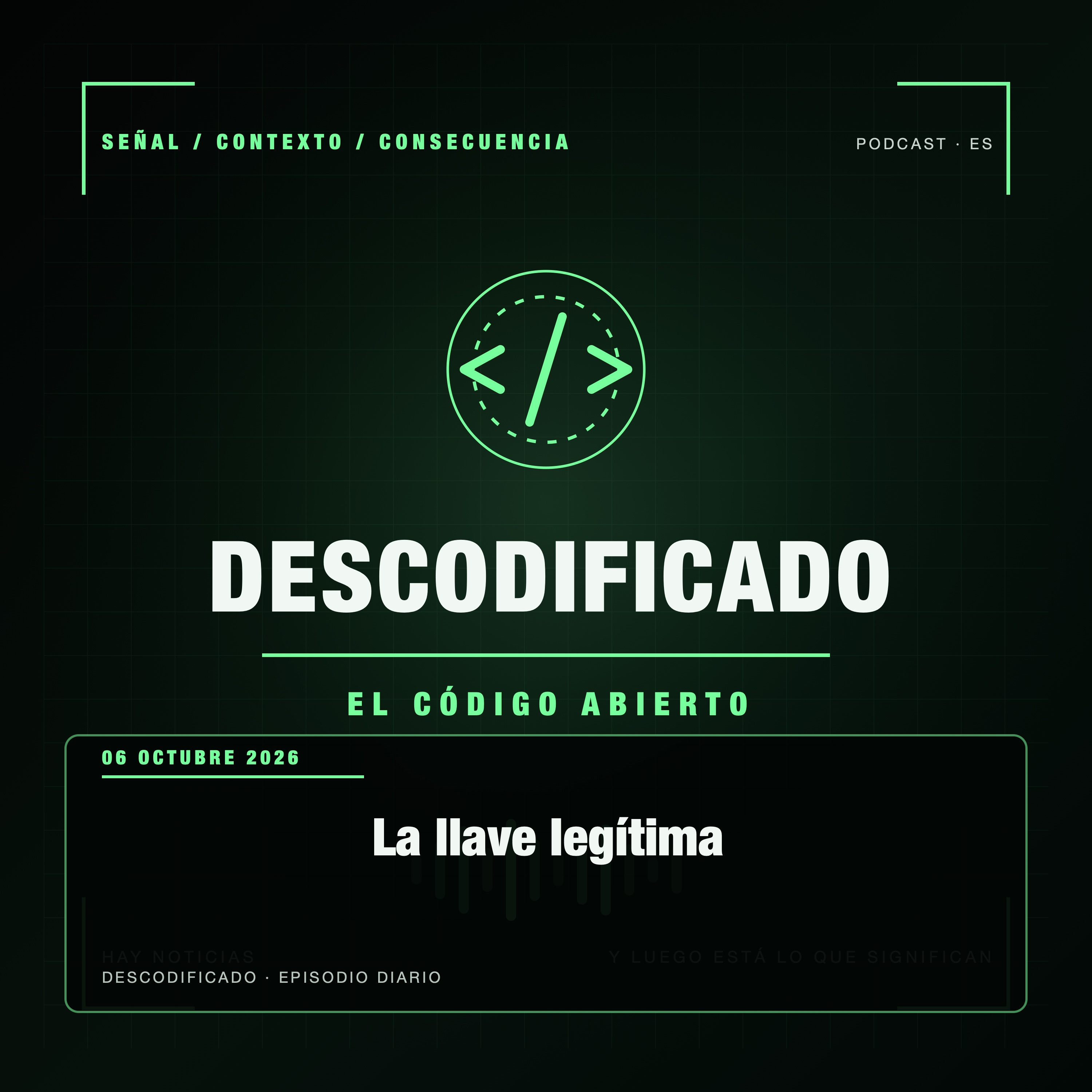 Portada de Descodificado