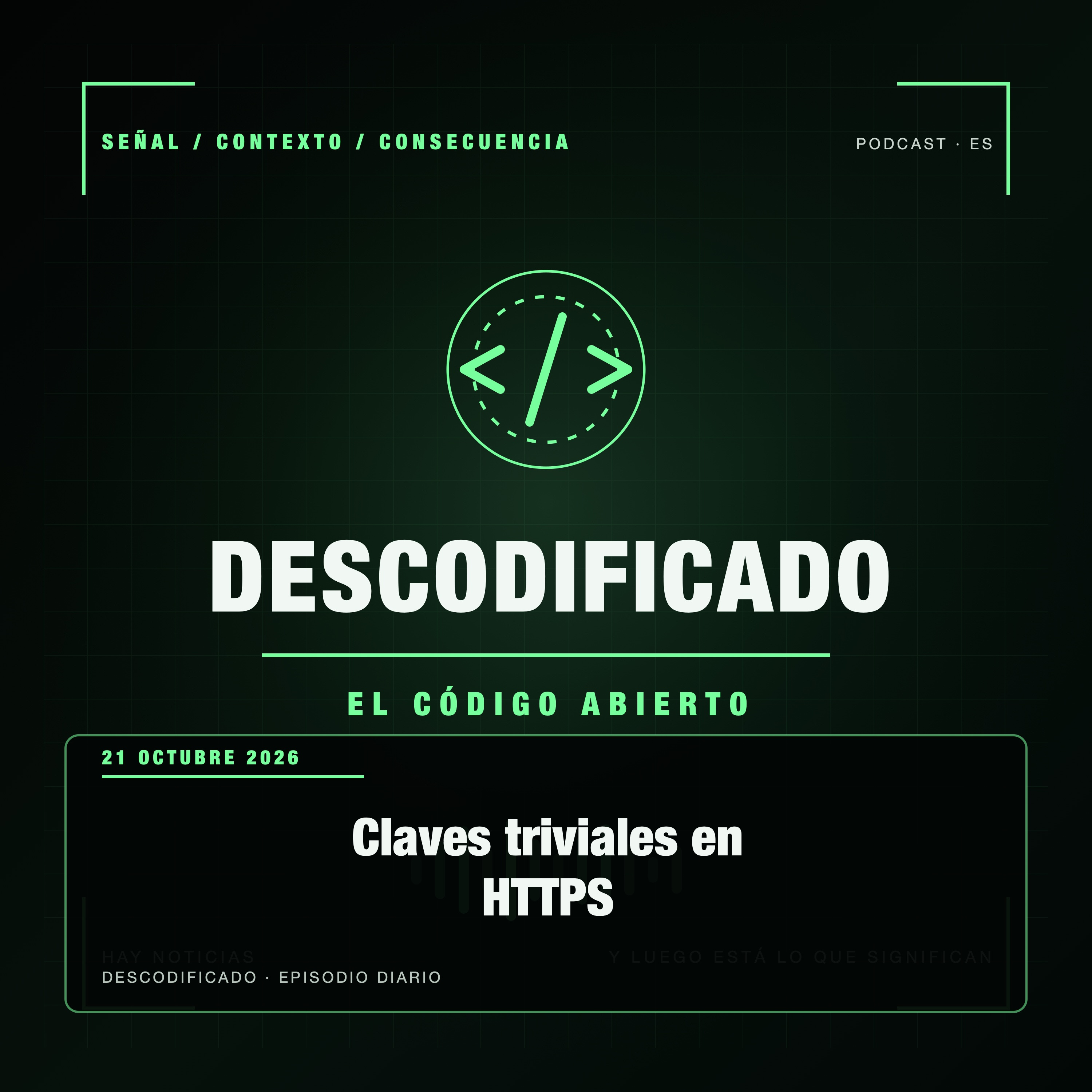 Portada de Descodificado