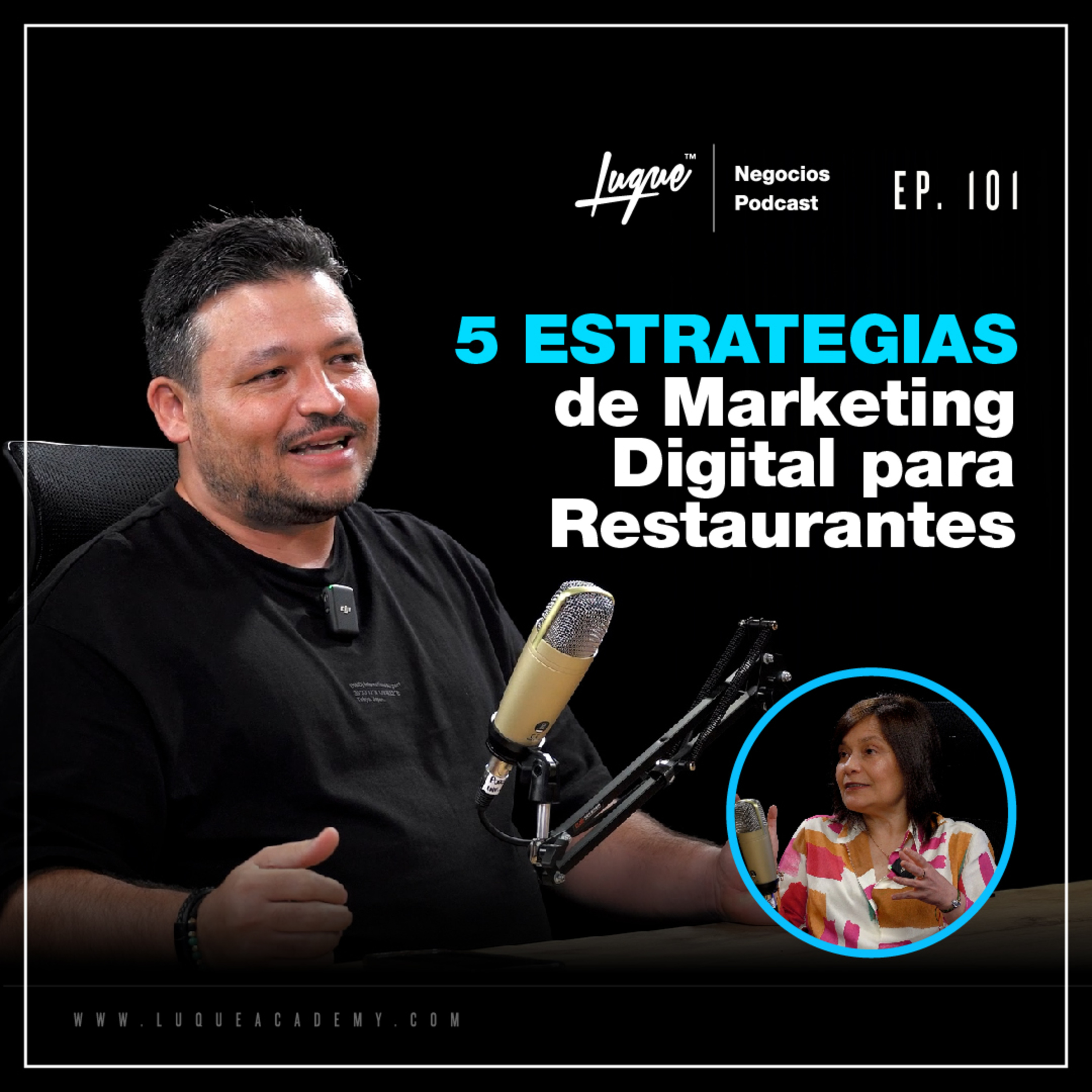 5 Estrategias de MARKETING DIGITAL para RESTAURANTES Ep - 101