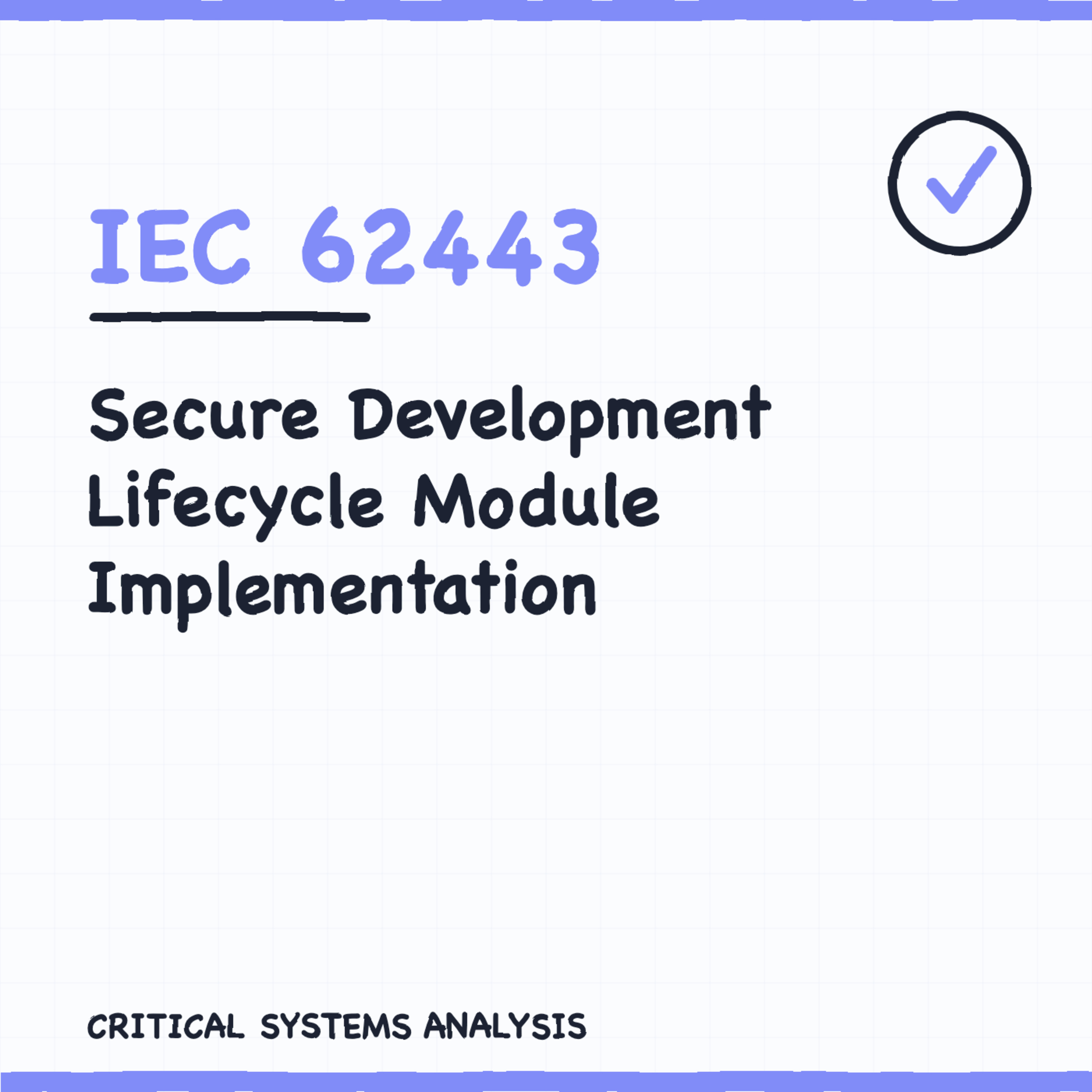 Artwork for IEC 62443 — Industrial Cybersecurity