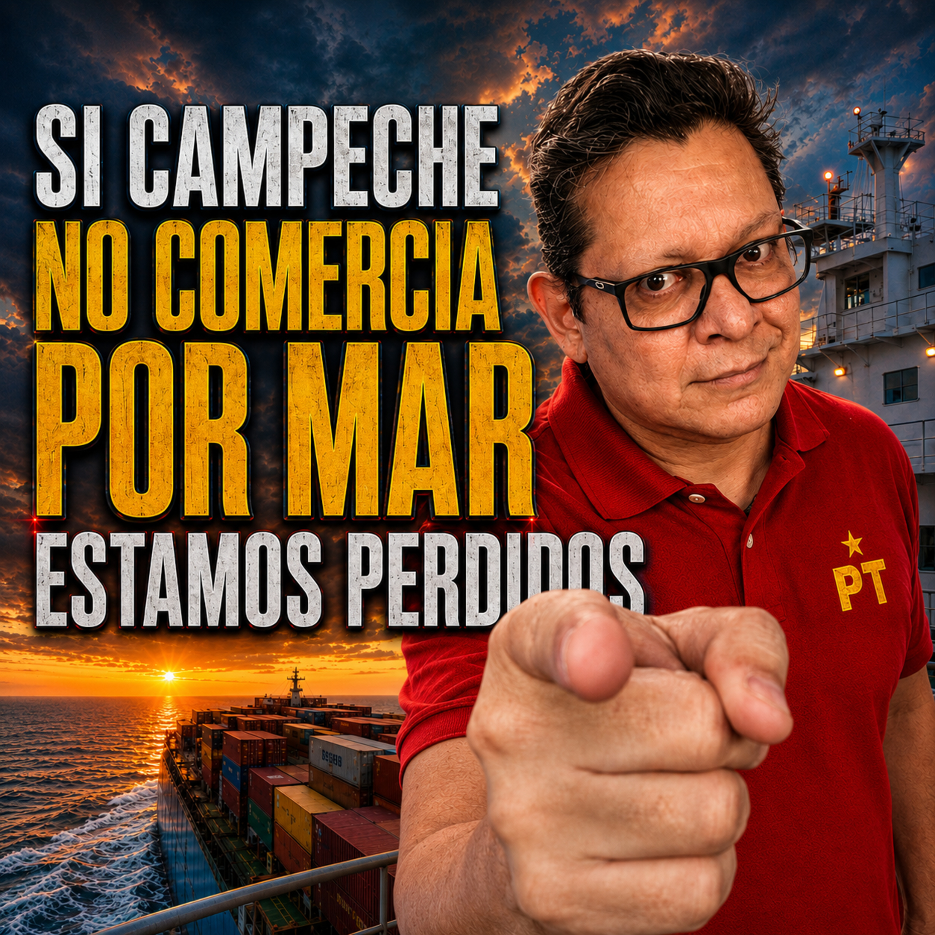 Portada de ¿Y AHORA QUÉ CAMPECHE? Con Gerardo Sánchez Sansores