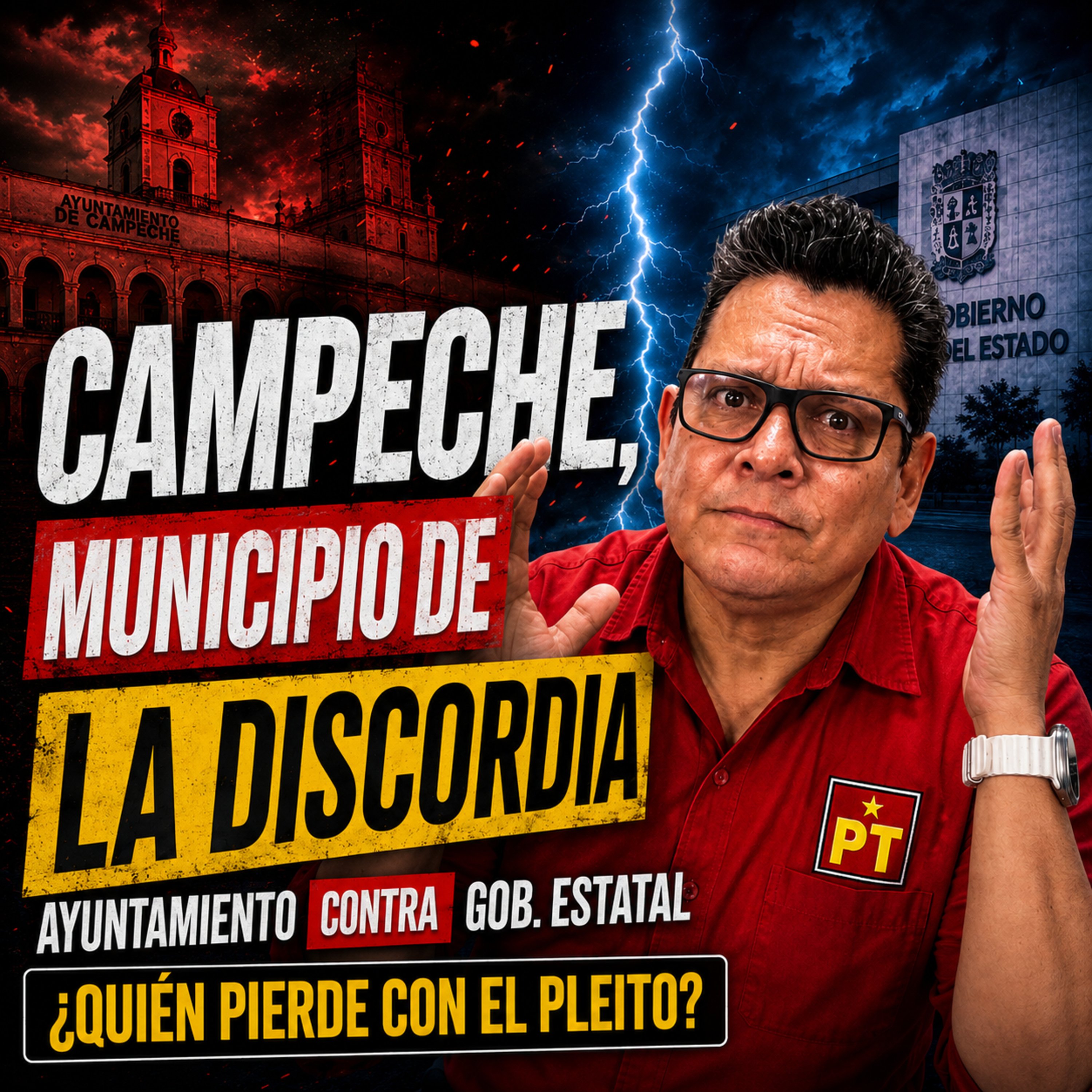 Portada de ¿Y AHORA QUÉ CAMPECHE? Con Gerardo Sánchez Sansores
