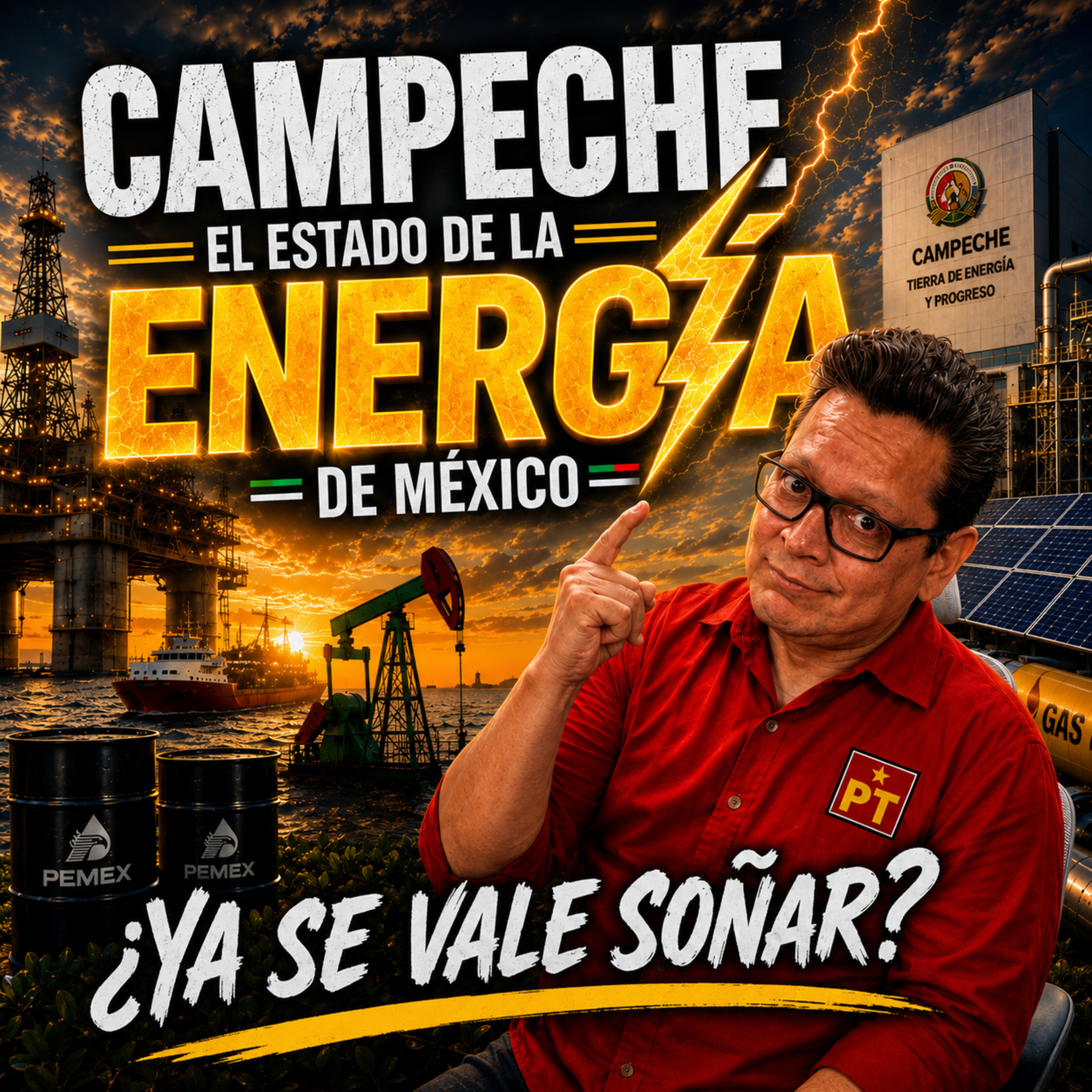 Portada de ¿Y AHORA QUÉ CAMPECHE? Con Gerardo Sánchez Sansores