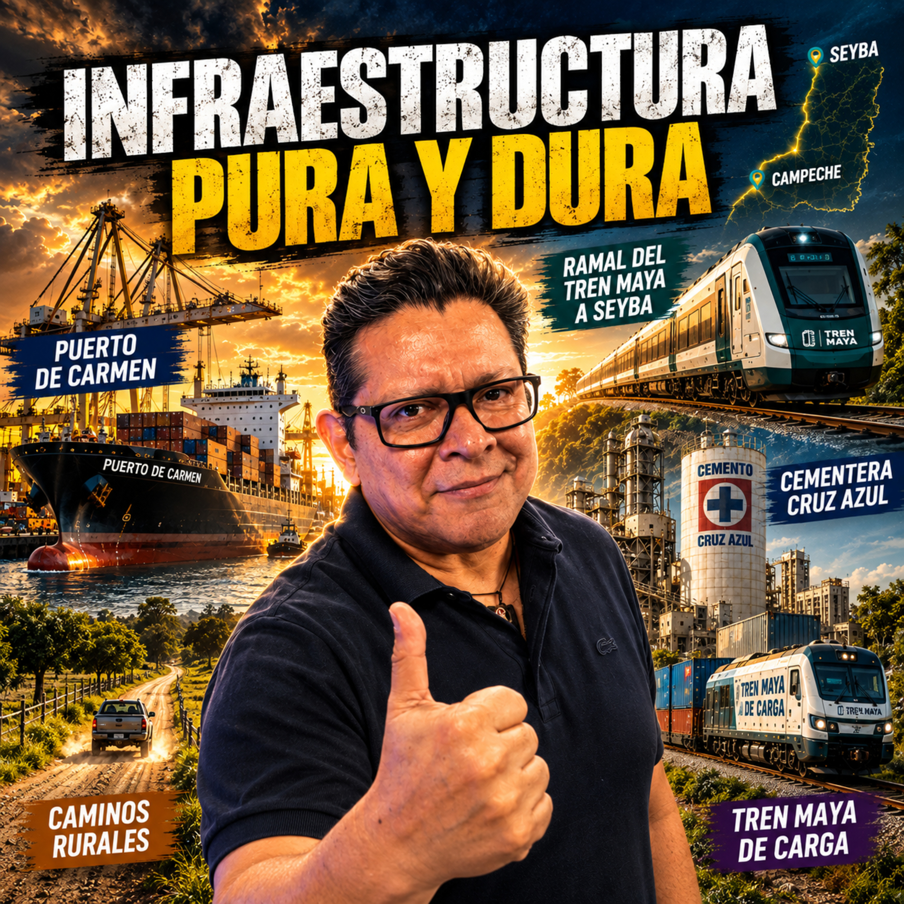 Portada de ¿Y AHORA QUÉ CAMPECHE? Con Gerardo Sánchez Sansores