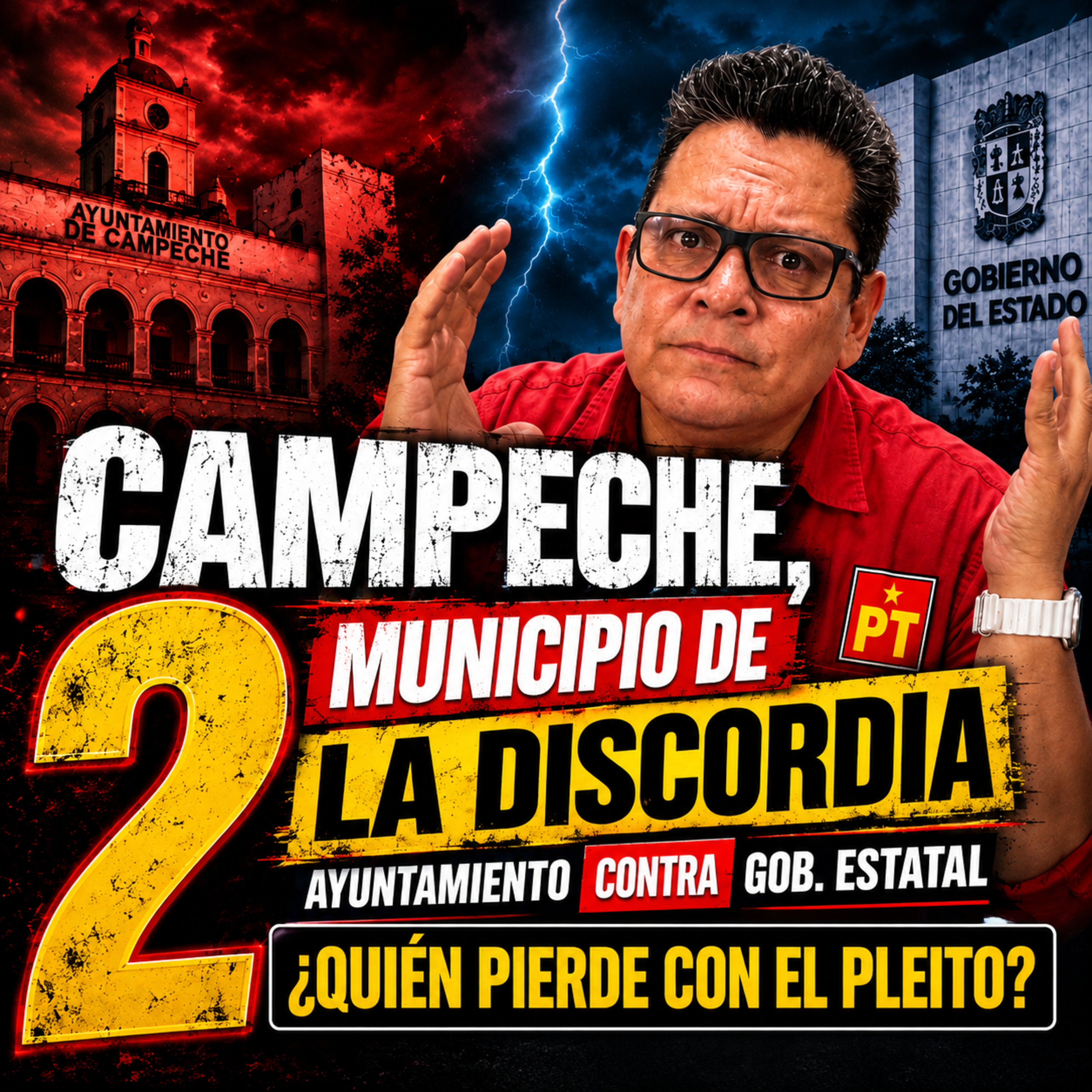 Portada de ¿Y AHORA QUÉ CAMPECHE? Con Gerardo Sánchez Sansores