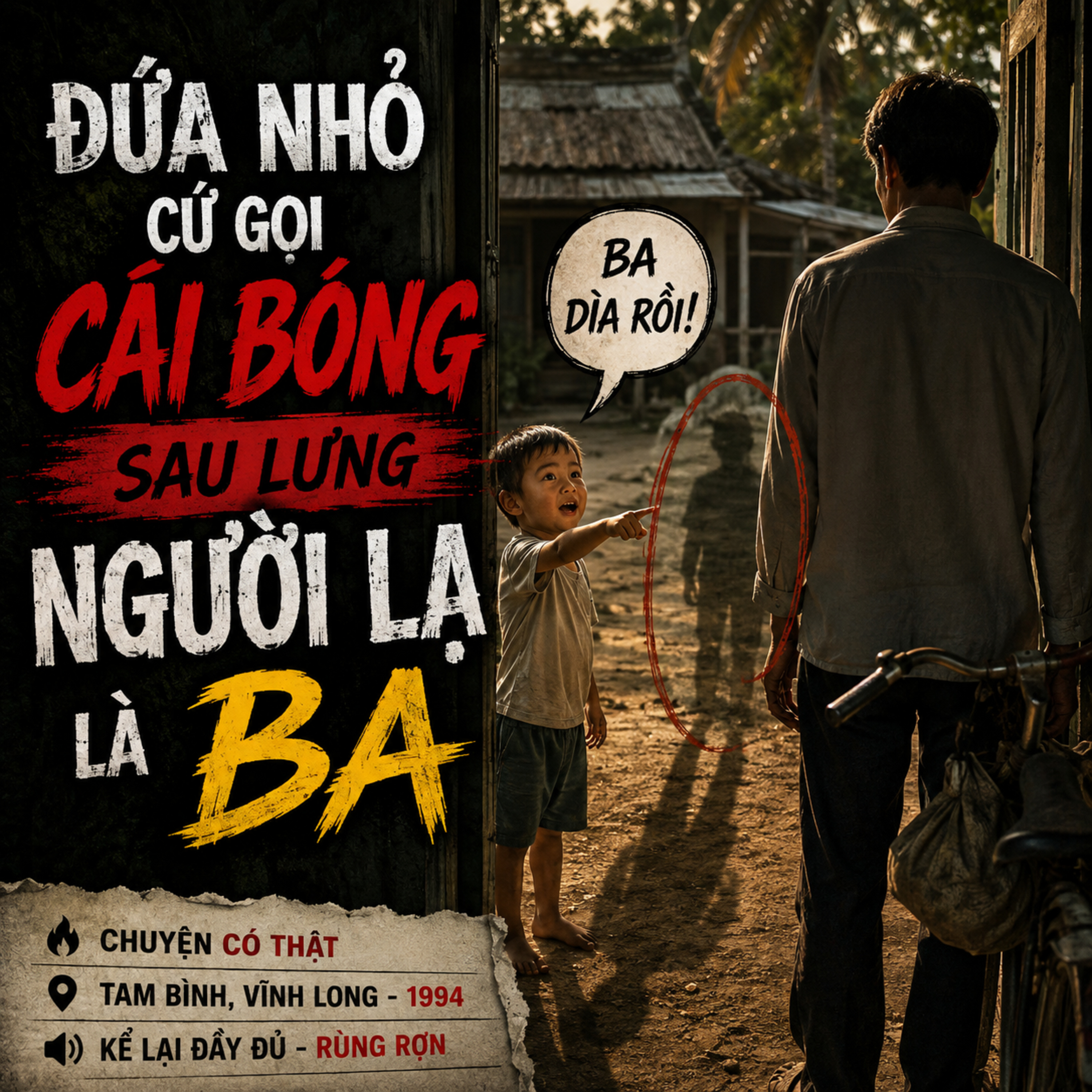 Tập 2 : Cái bóng đứng phía sau người lạ