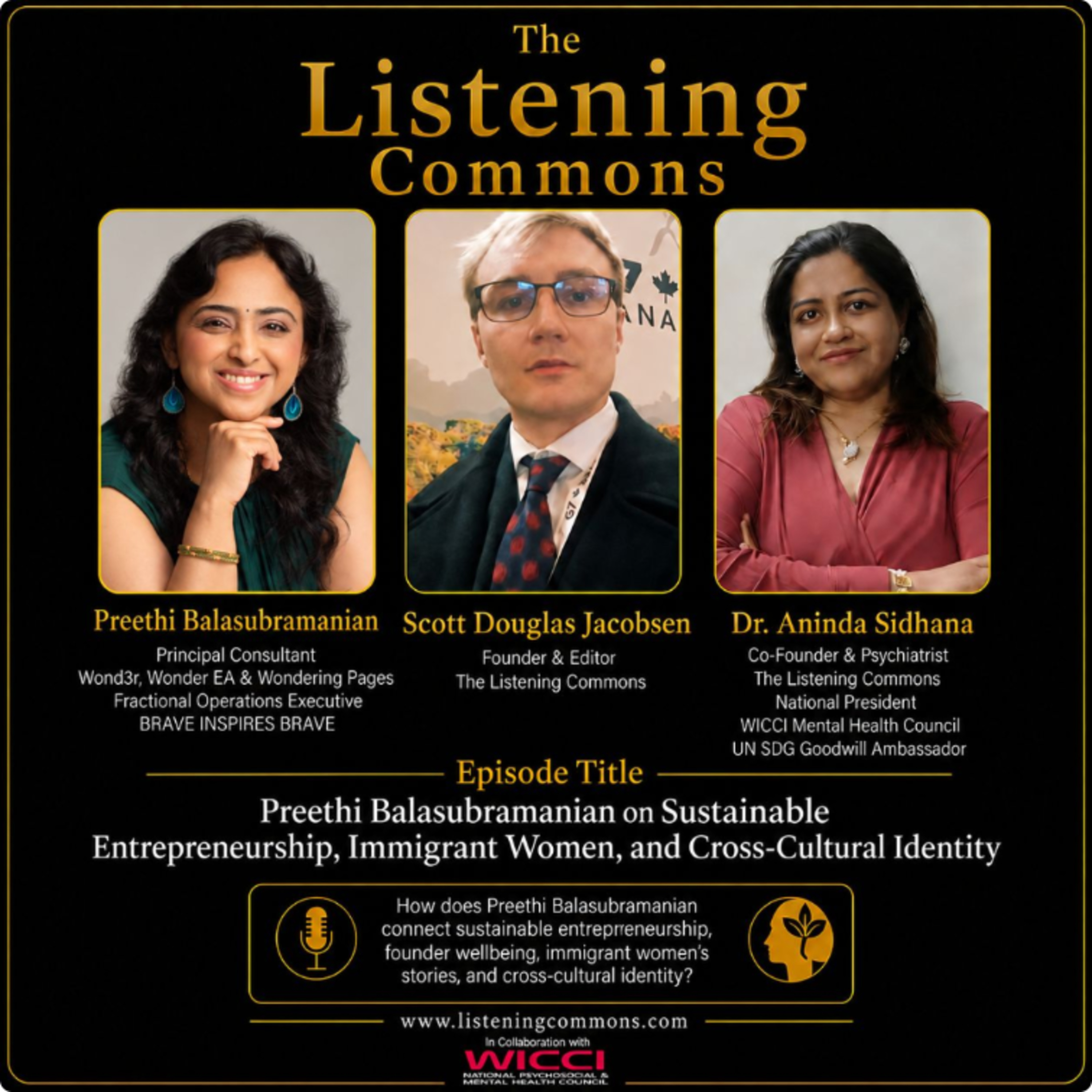 Preethi Balasubramanian on Sustainable Entrepreneurship, Immigrant Women, and Cross
