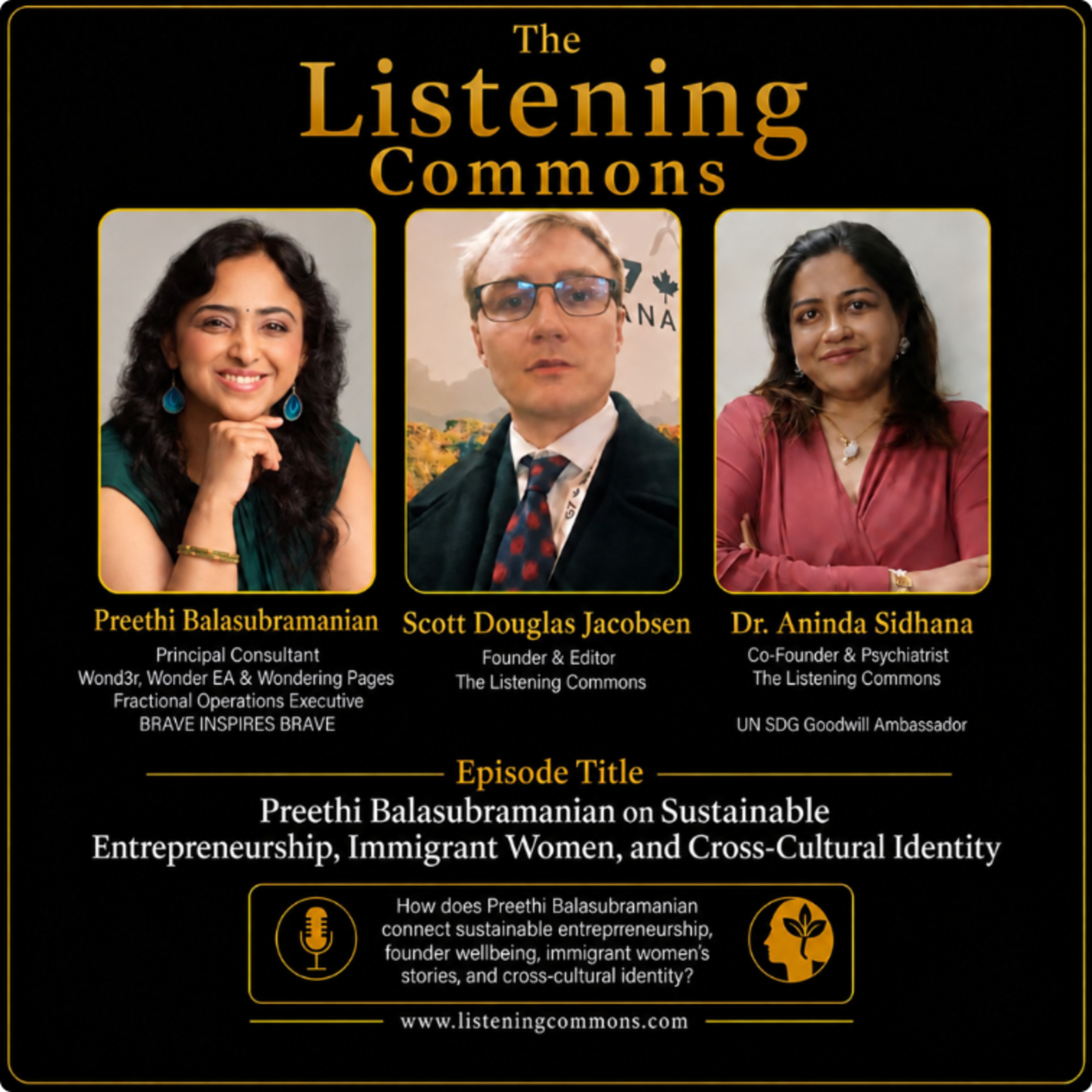 Preethi Balasubramanian on Sustainable Entrepreneurship, Immigrant Women, and Cross