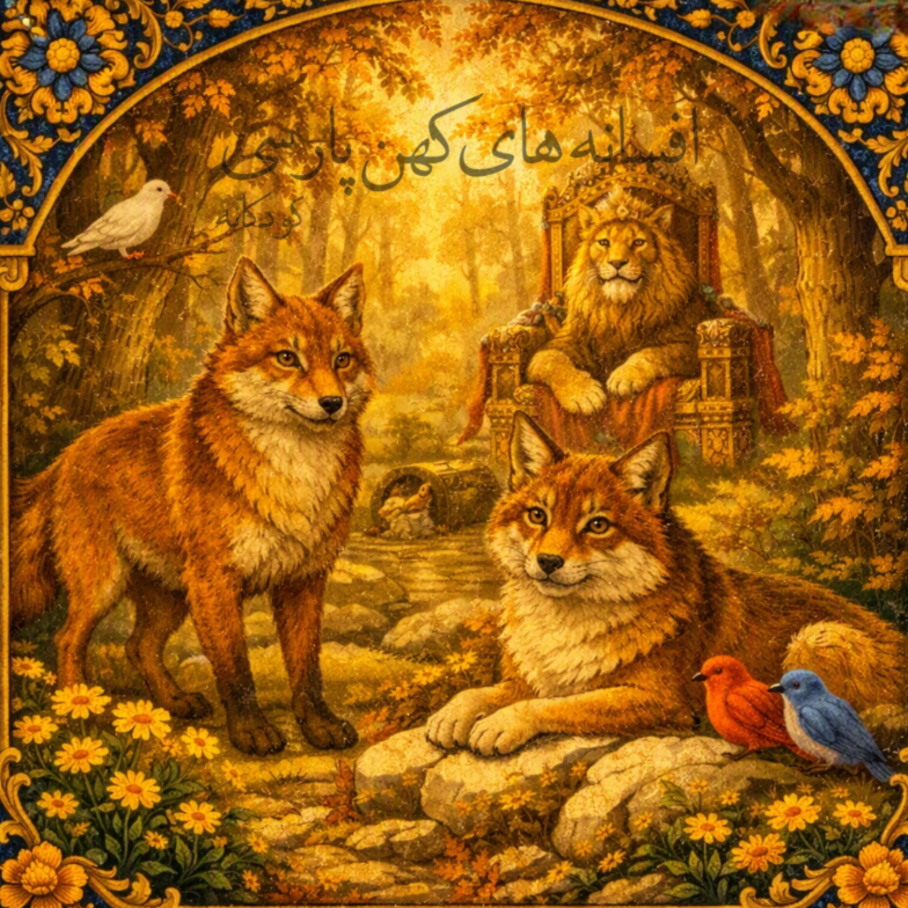 کاور کلیله و دمنه کودکانه|قسمت اول