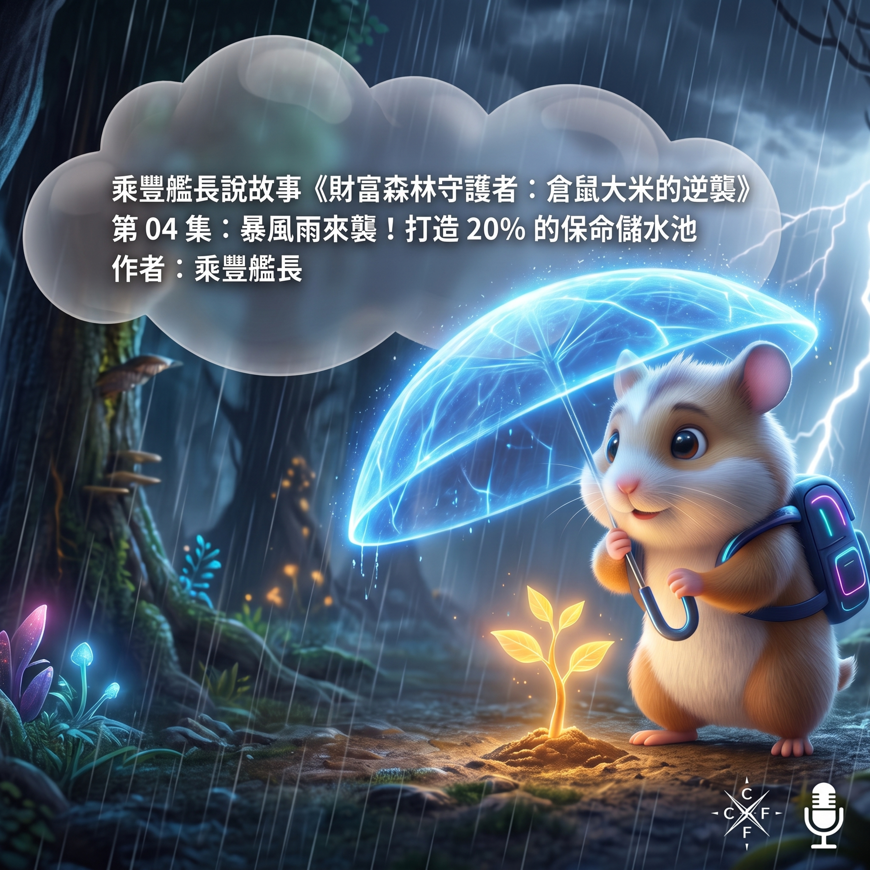 《財富森林守護者：倉鼠大米的逆襲》EP04｜暴風雨來襲！打造 20% 的保命儲水池 episode artwork