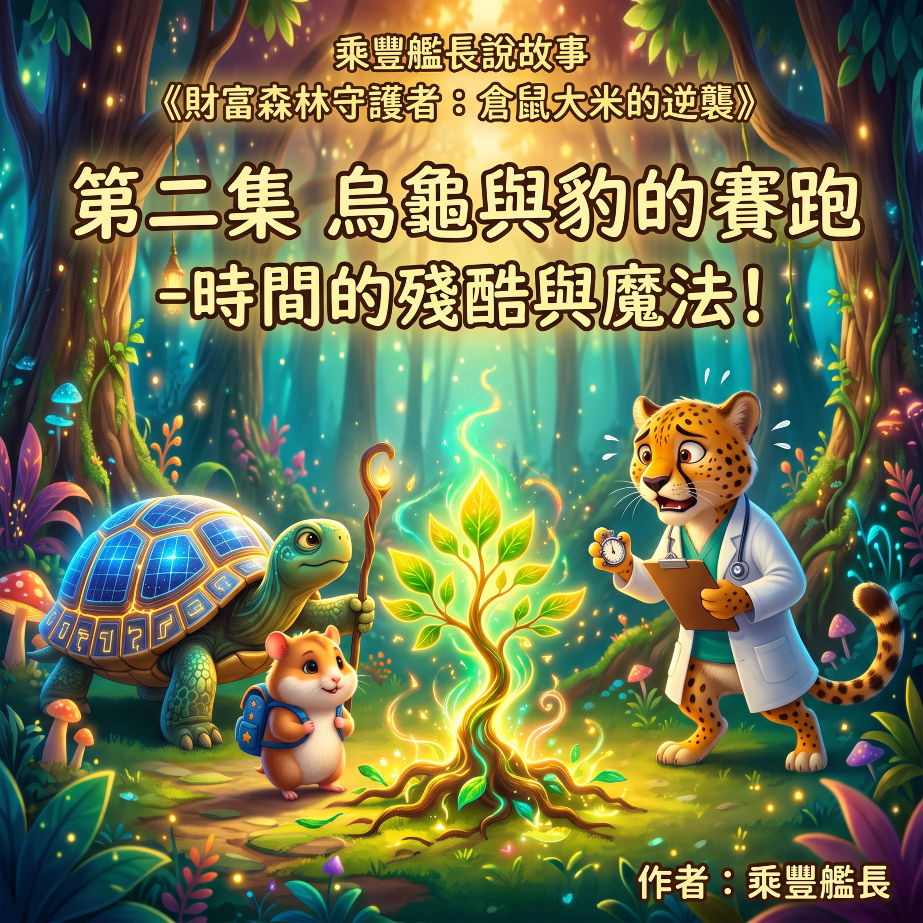 《財富森林守護者：倉鼠大米的逆襲》EP02｜烏龜與豹的賽跑？時間的殘酷與魔法！ episode artwork