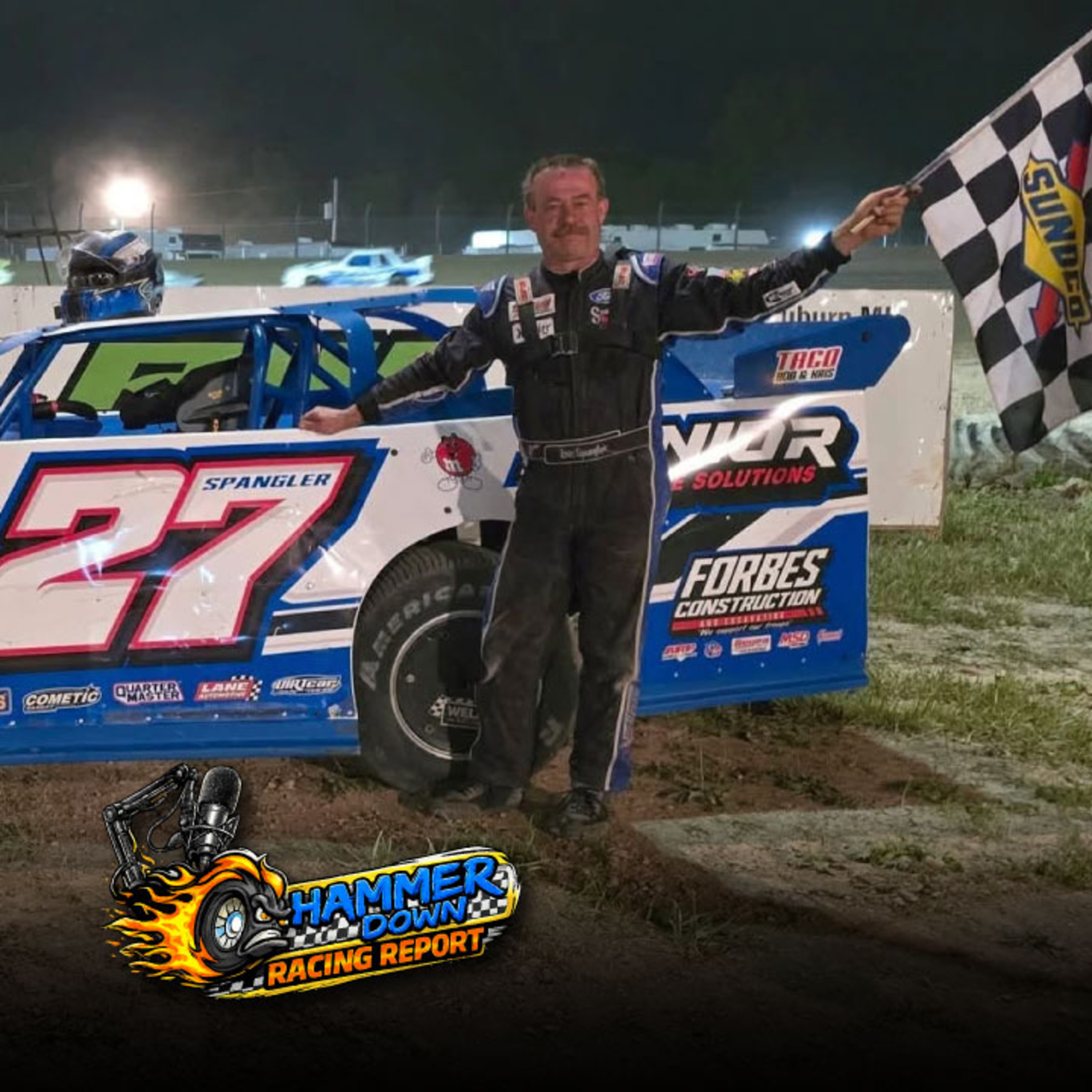 Veteran Michigan Late Model Racer Eric Spangler & Merritt Speedway Owner Michael Blackmer episode artwork