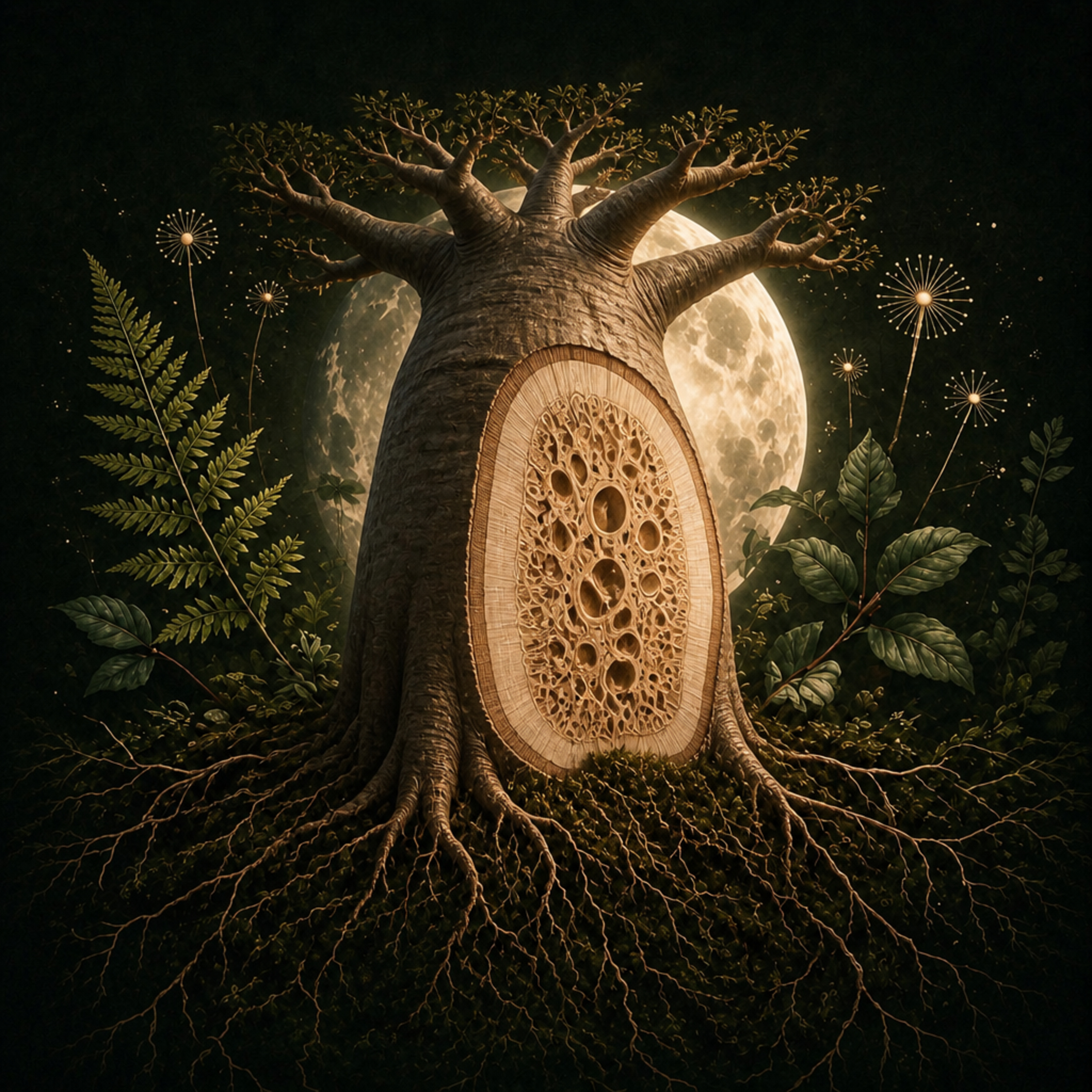 Baobab-Stämme – Wie lebendes Holz Wasser speichert episode artwork