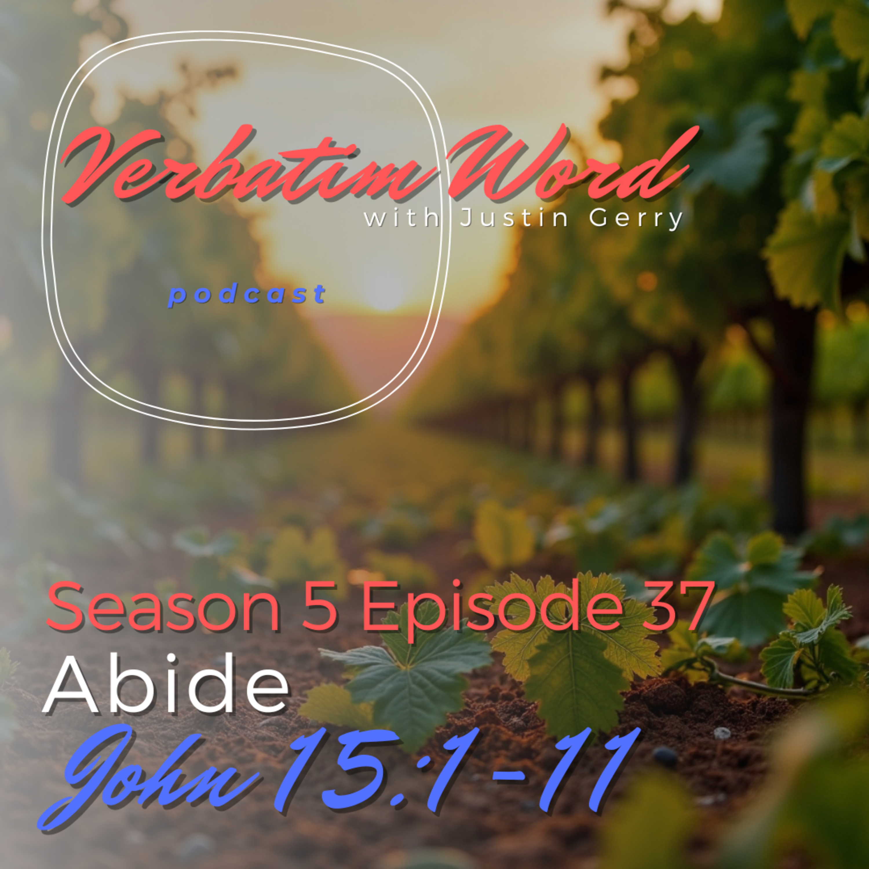S5E37 John 15:1-11 ABIDE