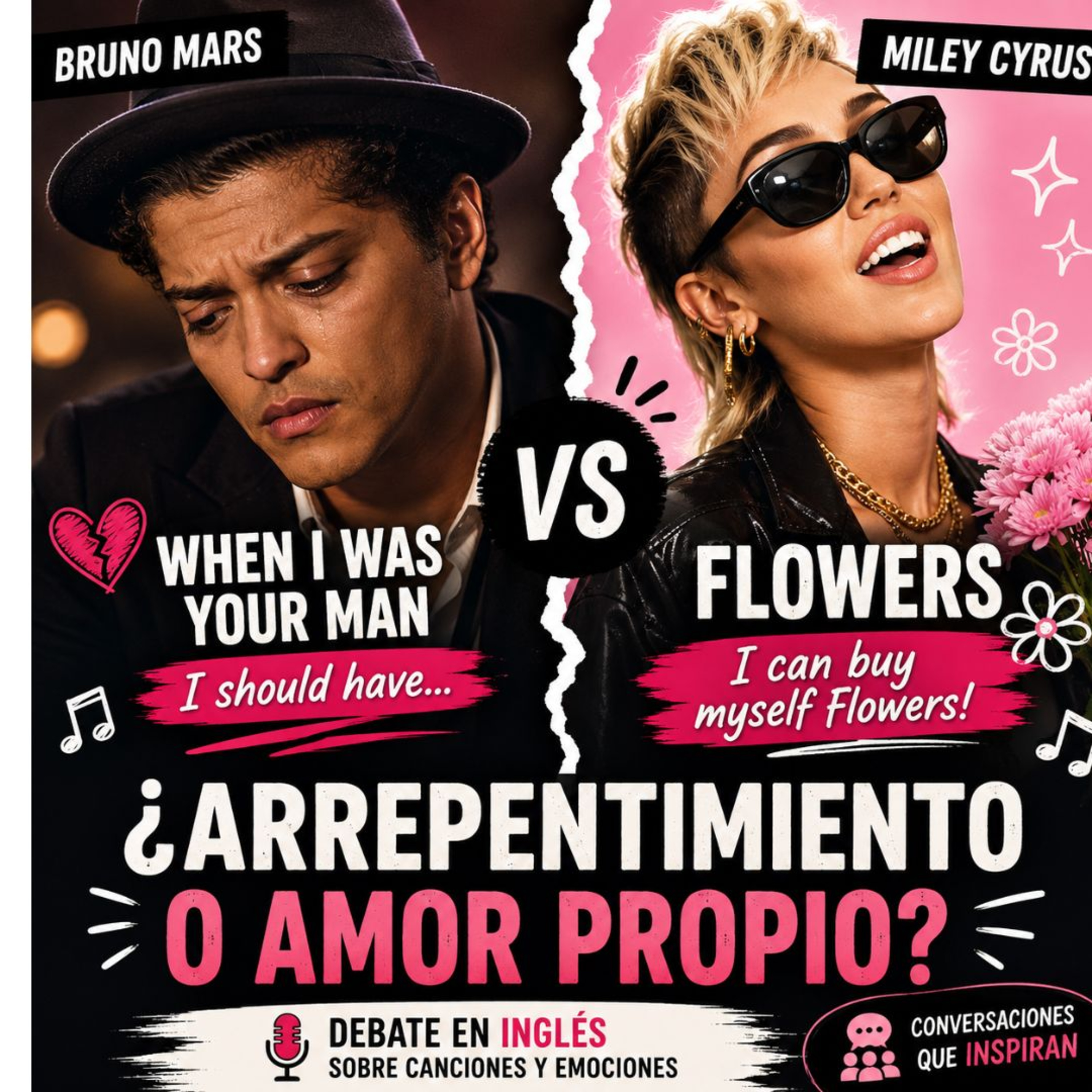 When I was your man vs Flowers