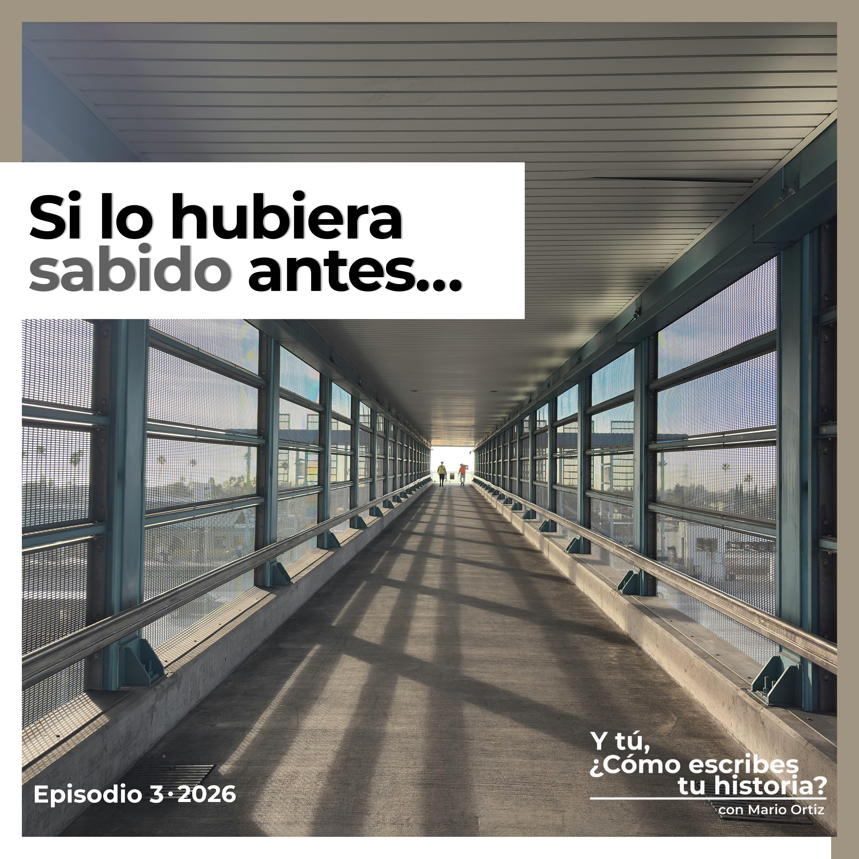 Portada de Y tú, ¿cómo escribes tu historia? con Mario Ortiz
