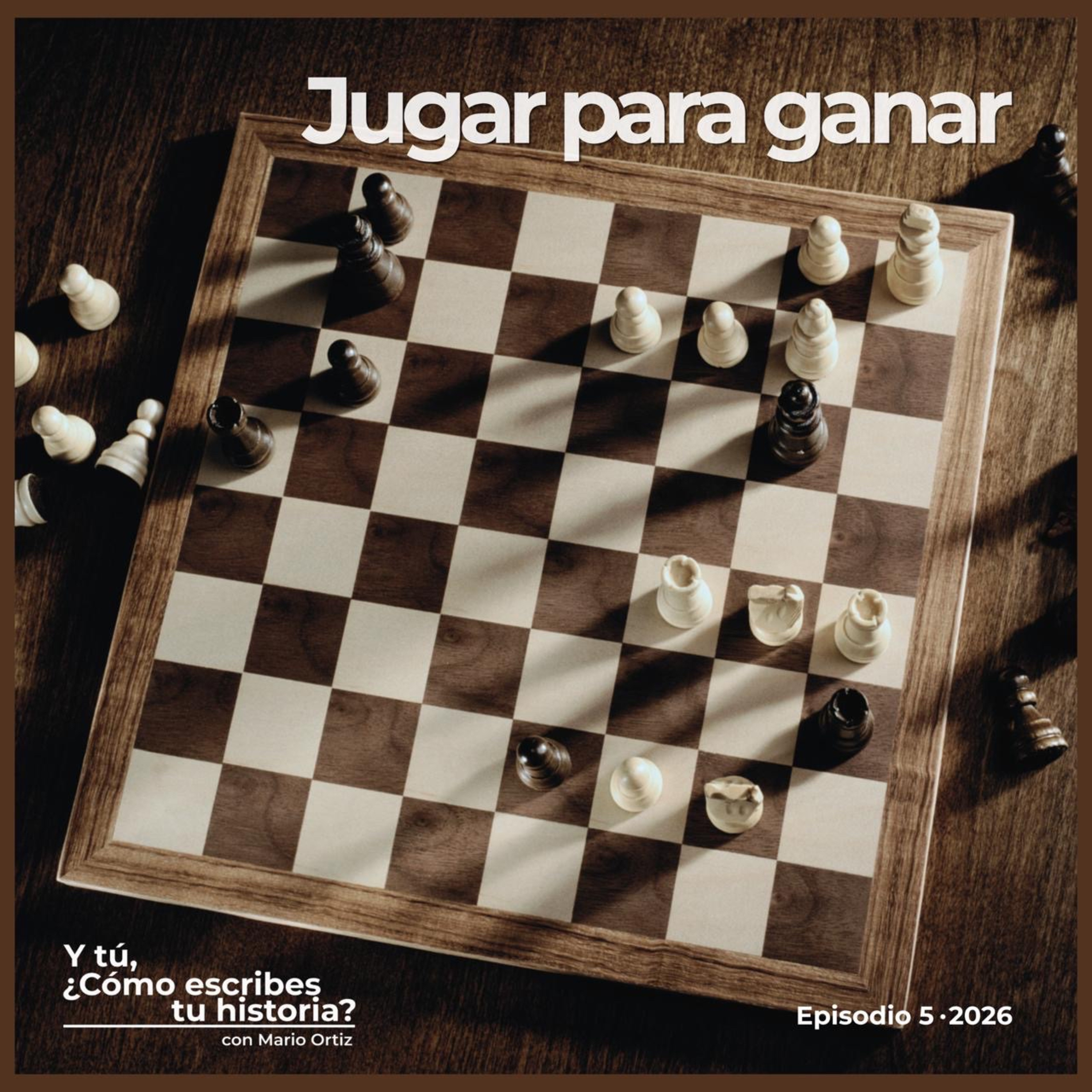 Portada de Y tú, ¿cómo escribes tu historia? con Mario Ortiz