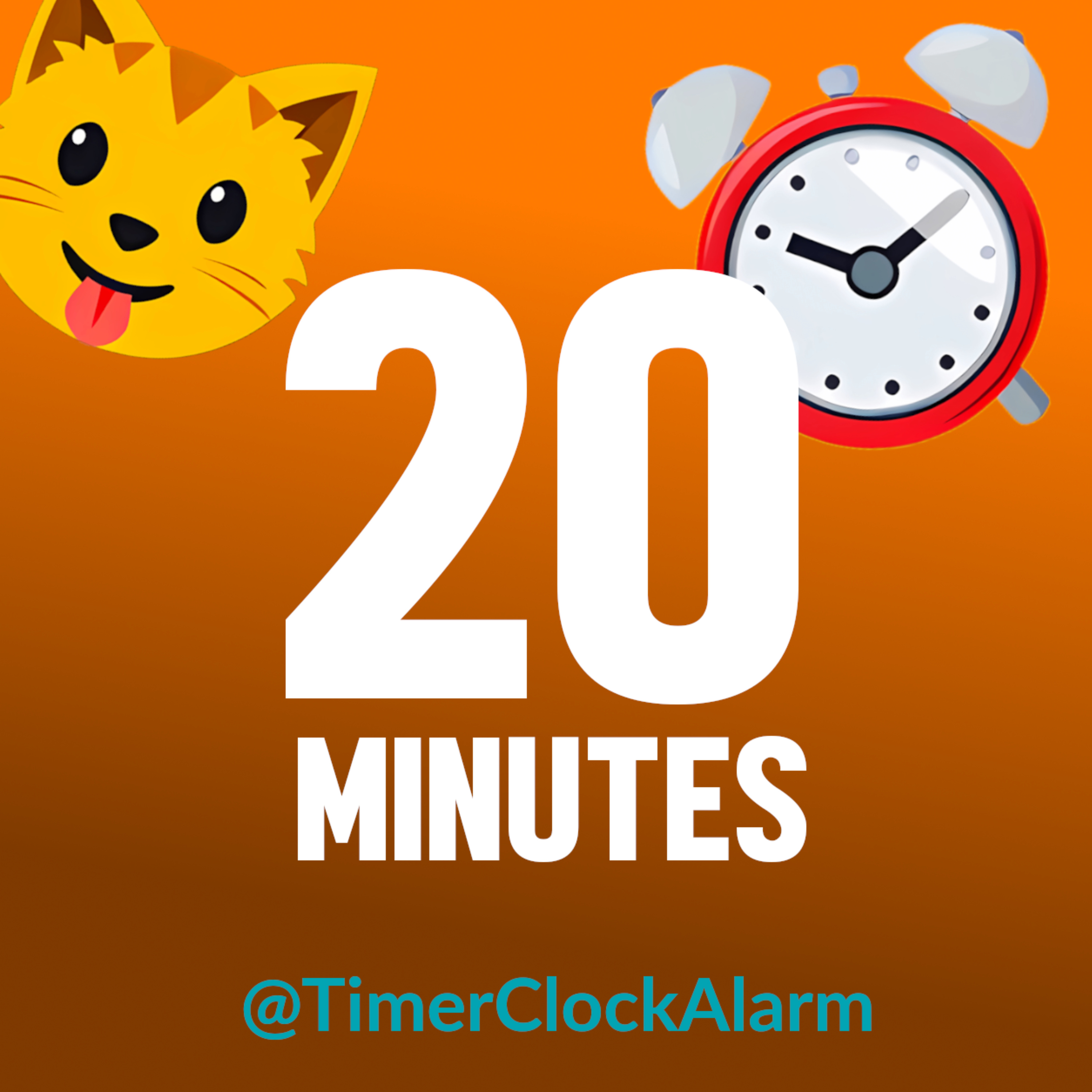 20 Min Timer + 5 Min Soft Alarm ⏰ Countdown (Silent)⏱️ episode artwork