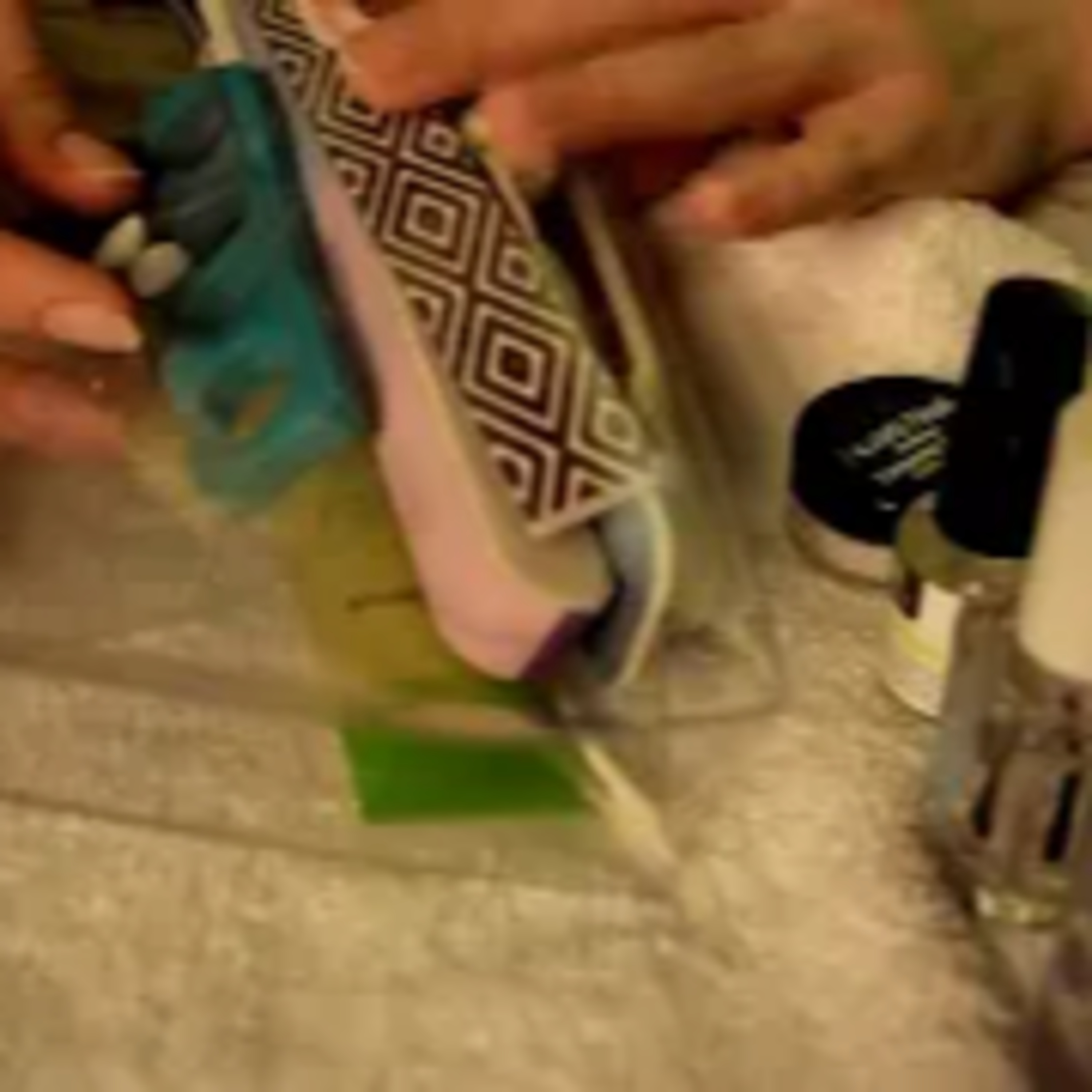 *Whisper* Nail Care and Color before trip to Russia