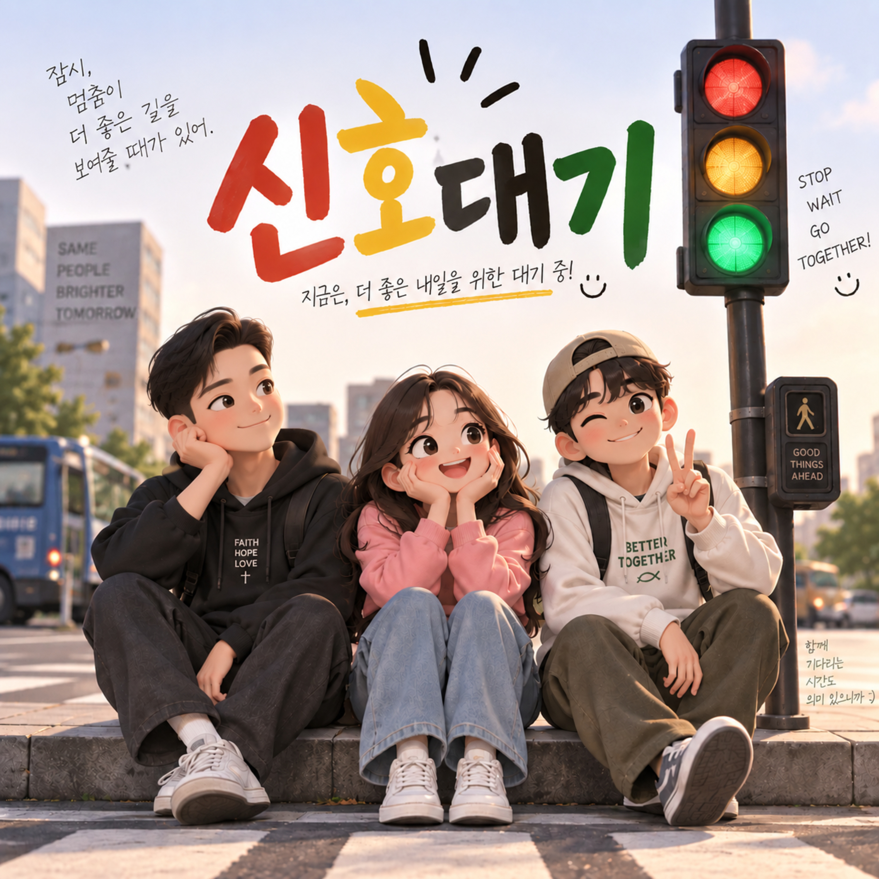 1화 - [신호대기의 시작] : 잠깐 멈춰 하나님과 떠드는 사람들