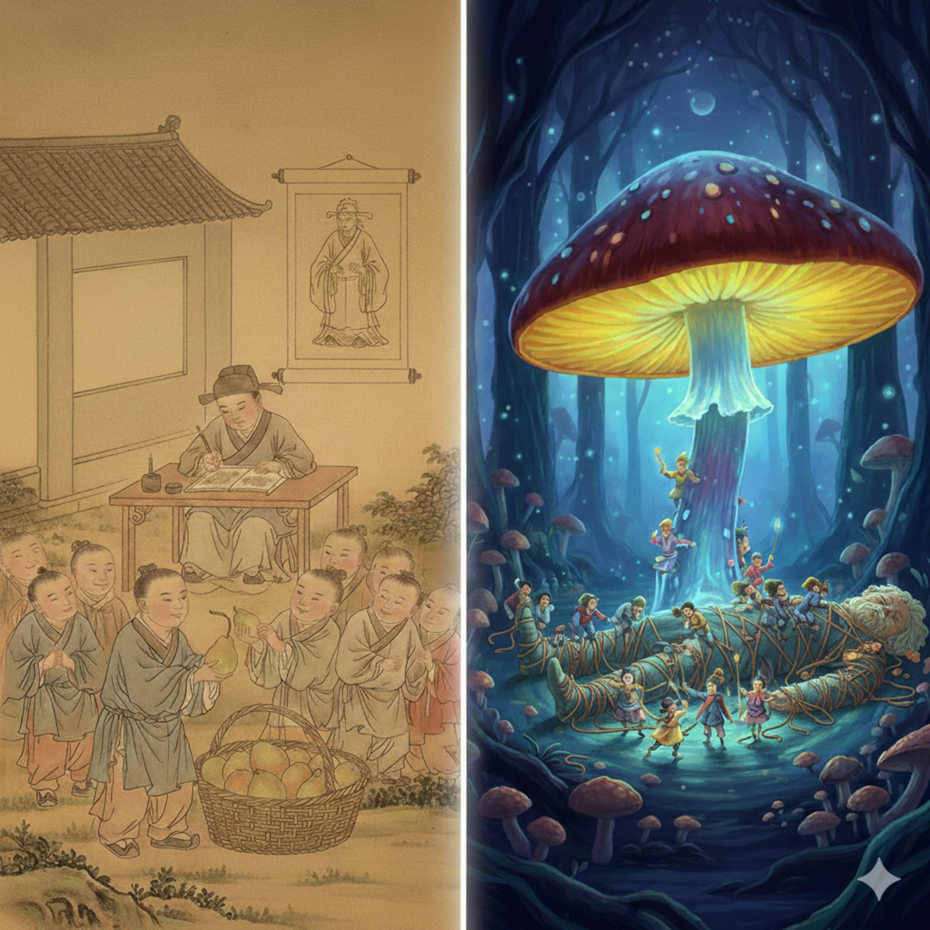 科學亂講 小時了了大時佳嗎 v.s. 小人國神奇蘑菇