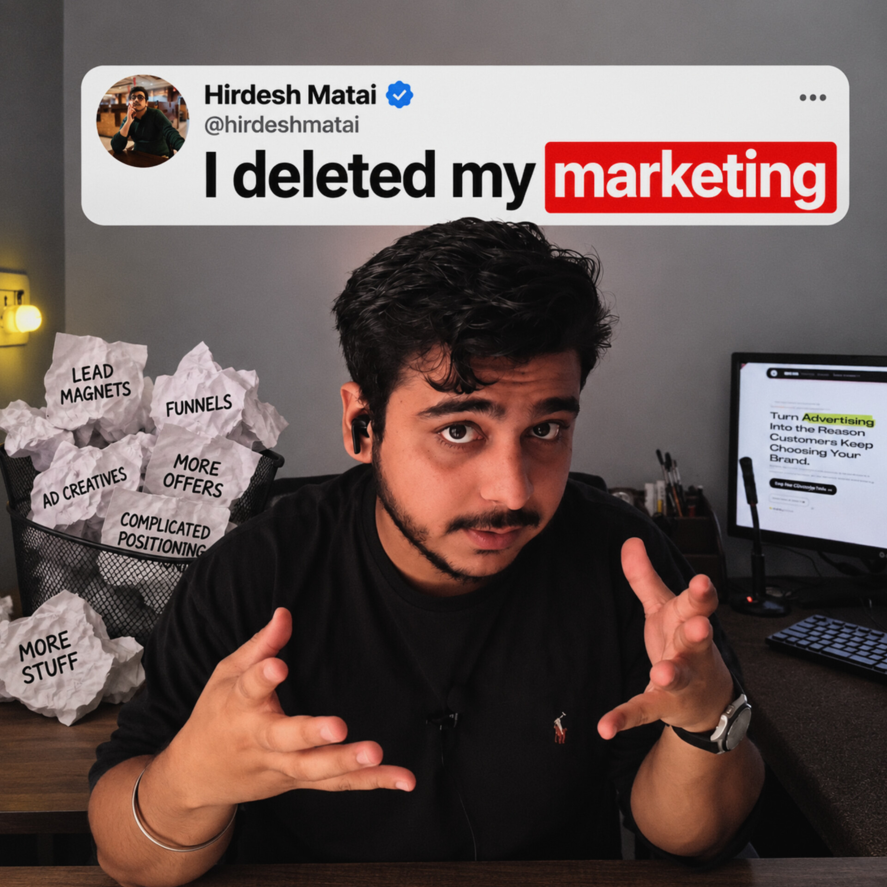 Why I DELETED Most of My Marketing episode artwork