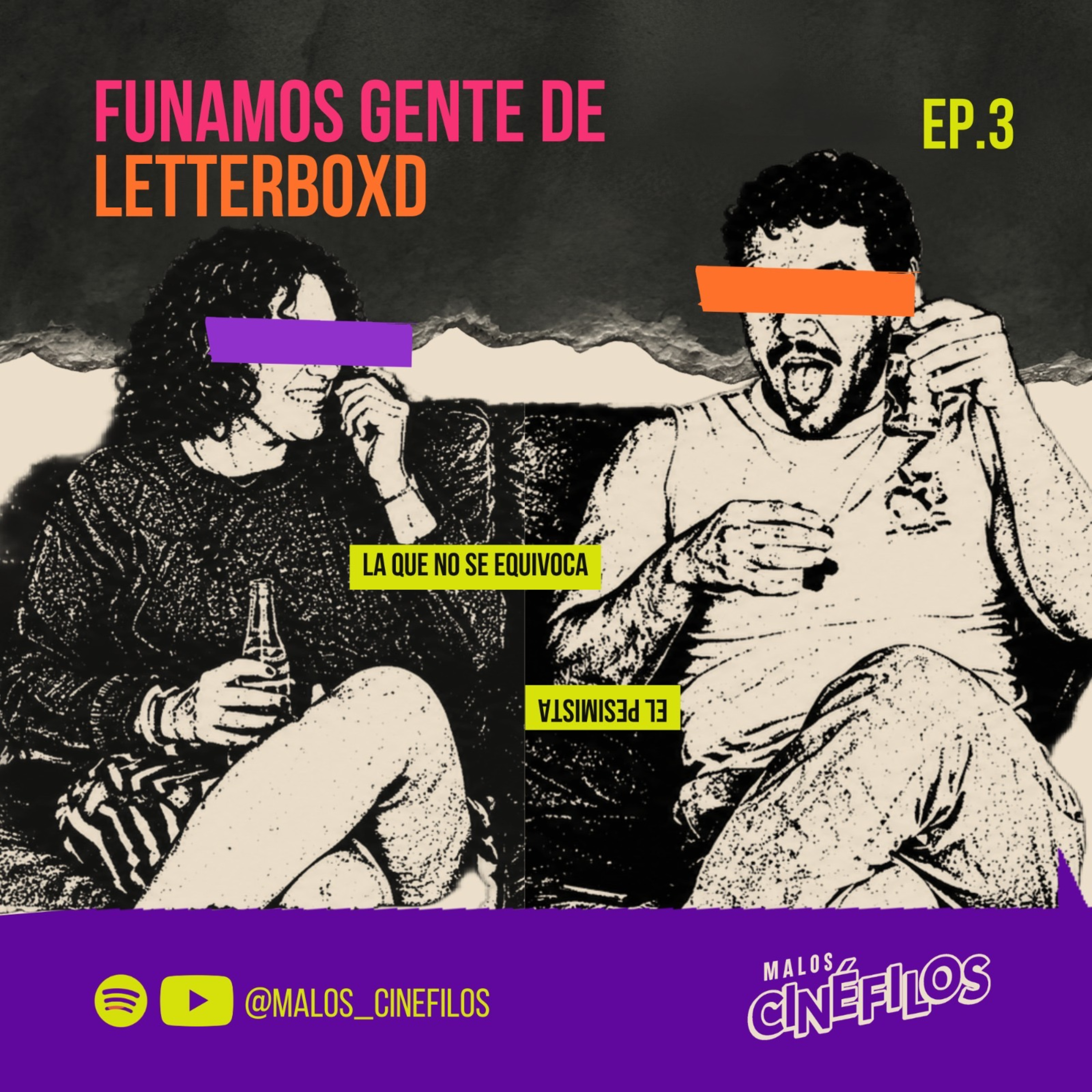 Portada de Malos cinéfilos