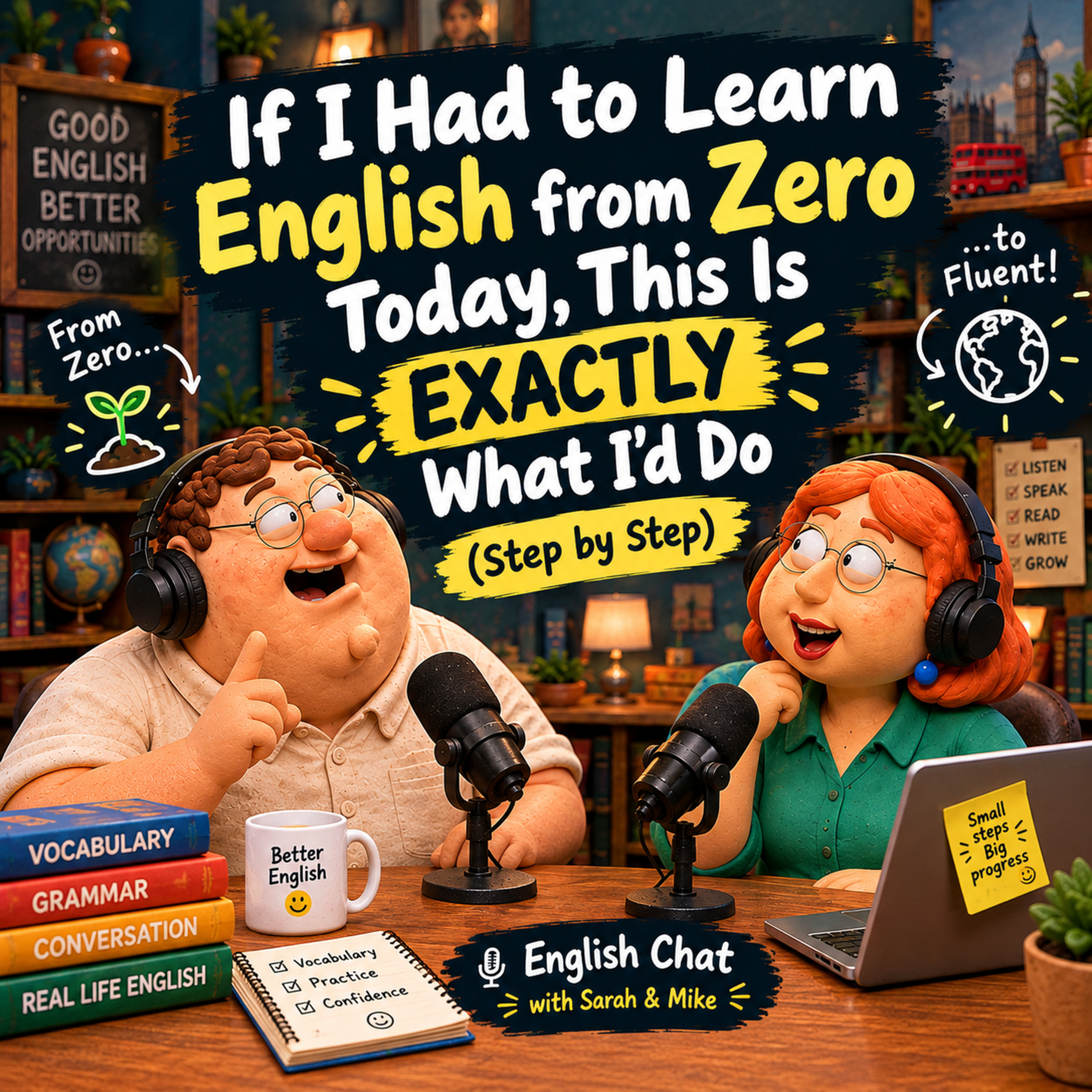 If I Had to Learn English from Zero Today, This Is EXACTLY What I'd Do (Step by Step)
