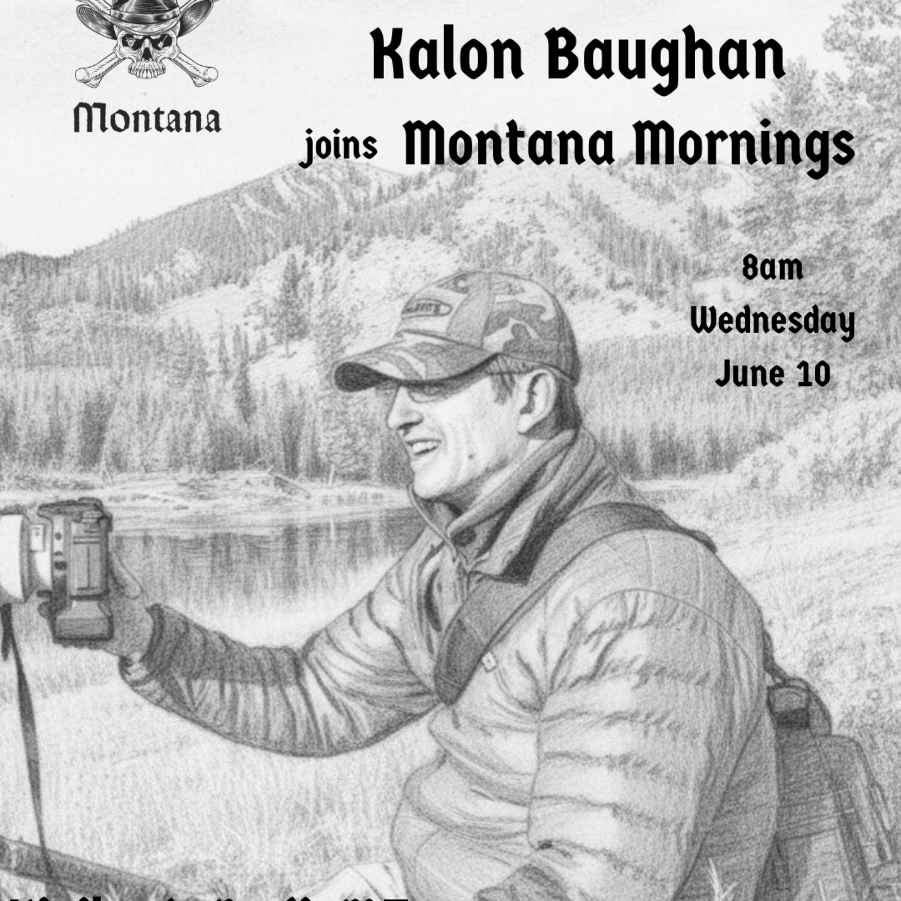 Kaylon Baughan, fine artist and wildlife researcher, joins Montana Mornings