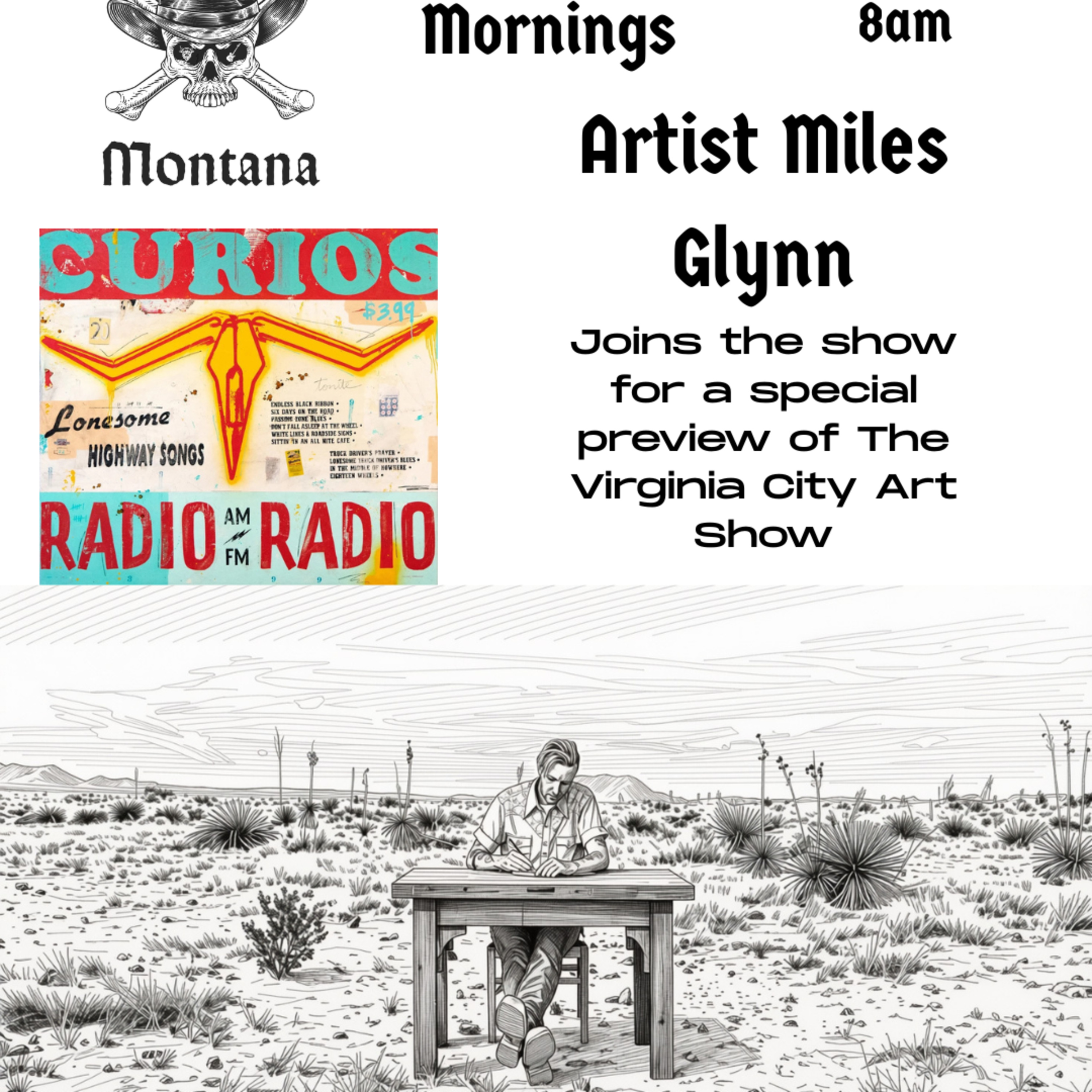 Artist Miles Glynn joins Montana Mornings