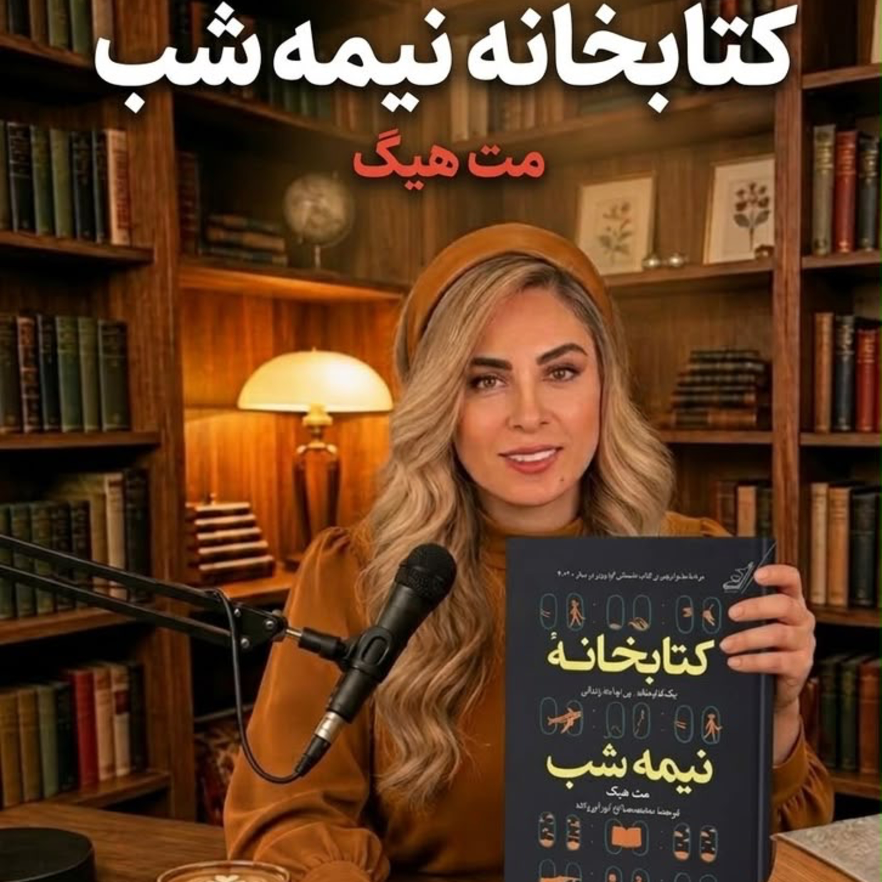 کاور كتابخانه نيمه شب -بخش اول (حديثه تهراني)