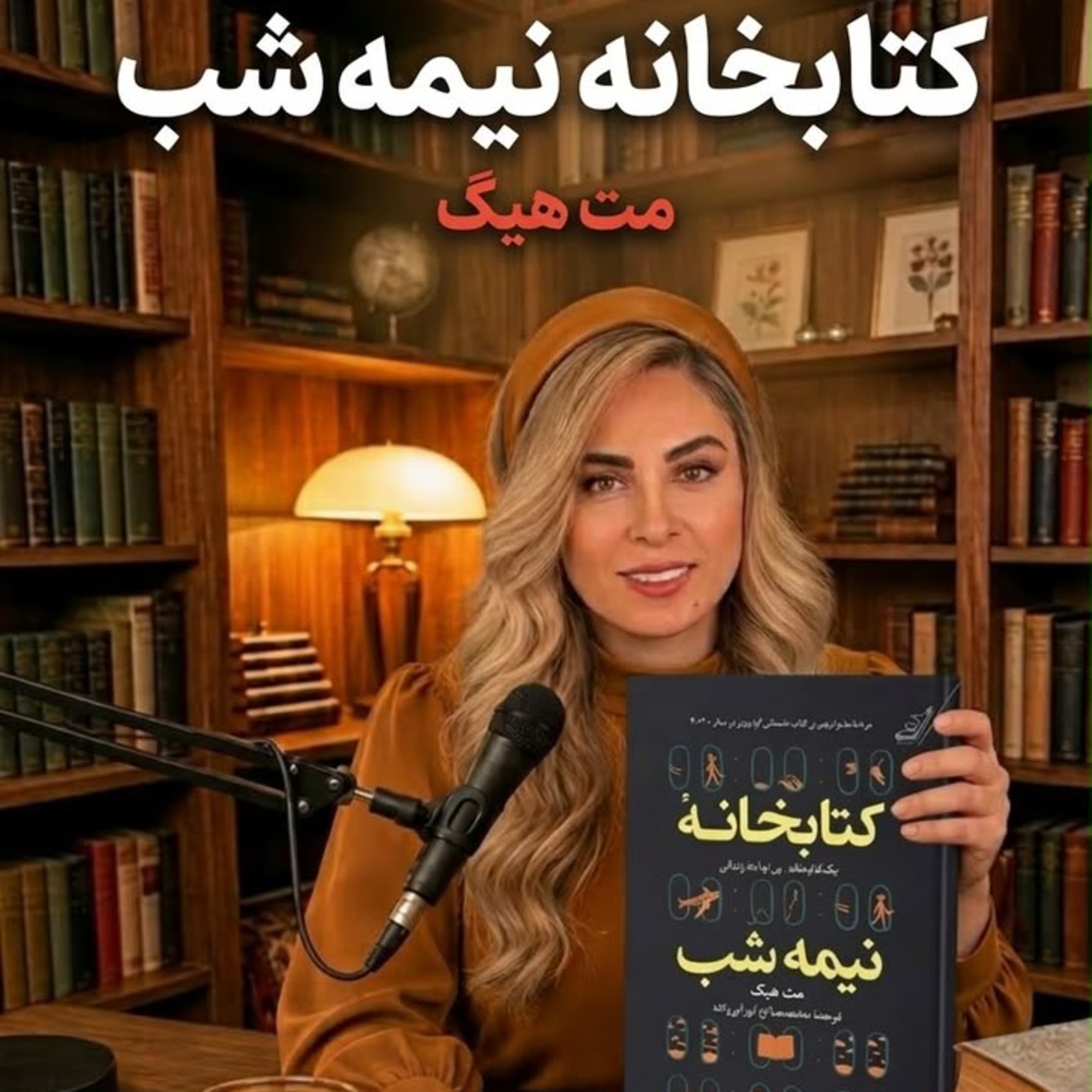 کاور كتابخانه نيمه شب - بخش ششم ( حديثه تهراني)
