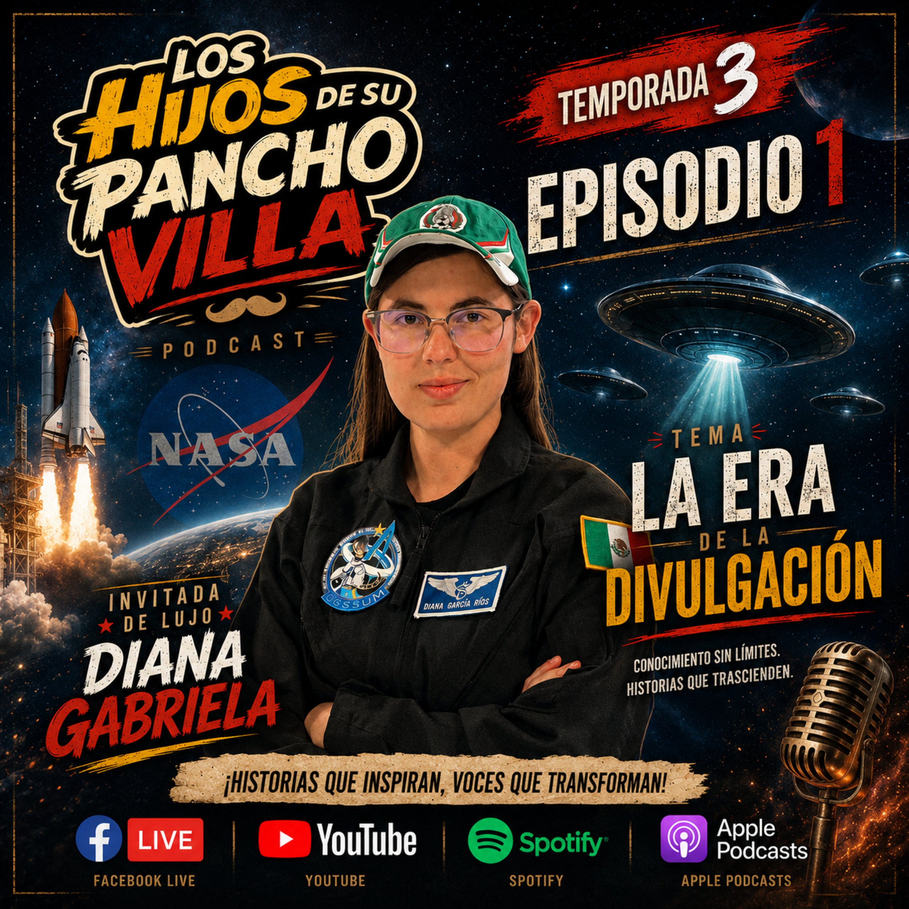 T-3 / E-1 | La era de la divulgación con Diana Gabriela