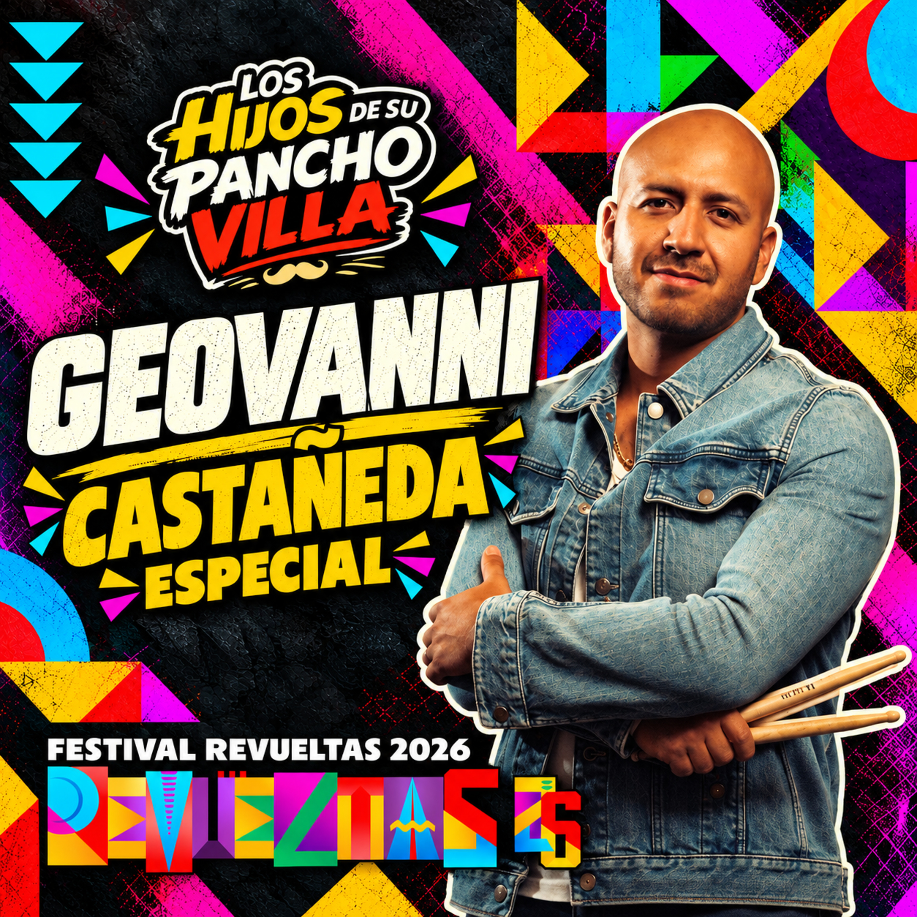 Especial Revueltas #3 | Geovanni Castañeda el master de la percusión