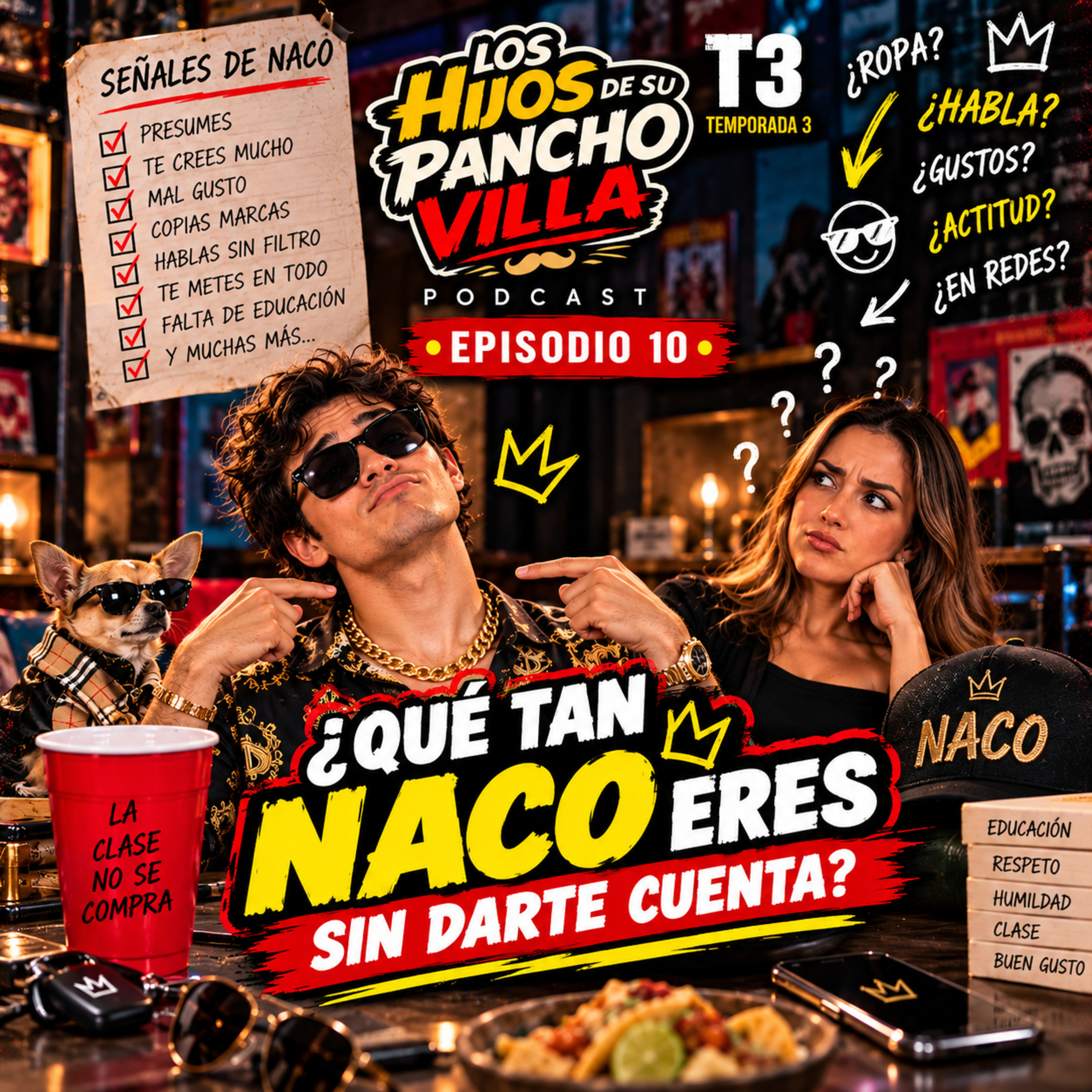 Portada de Los Compas Podcast