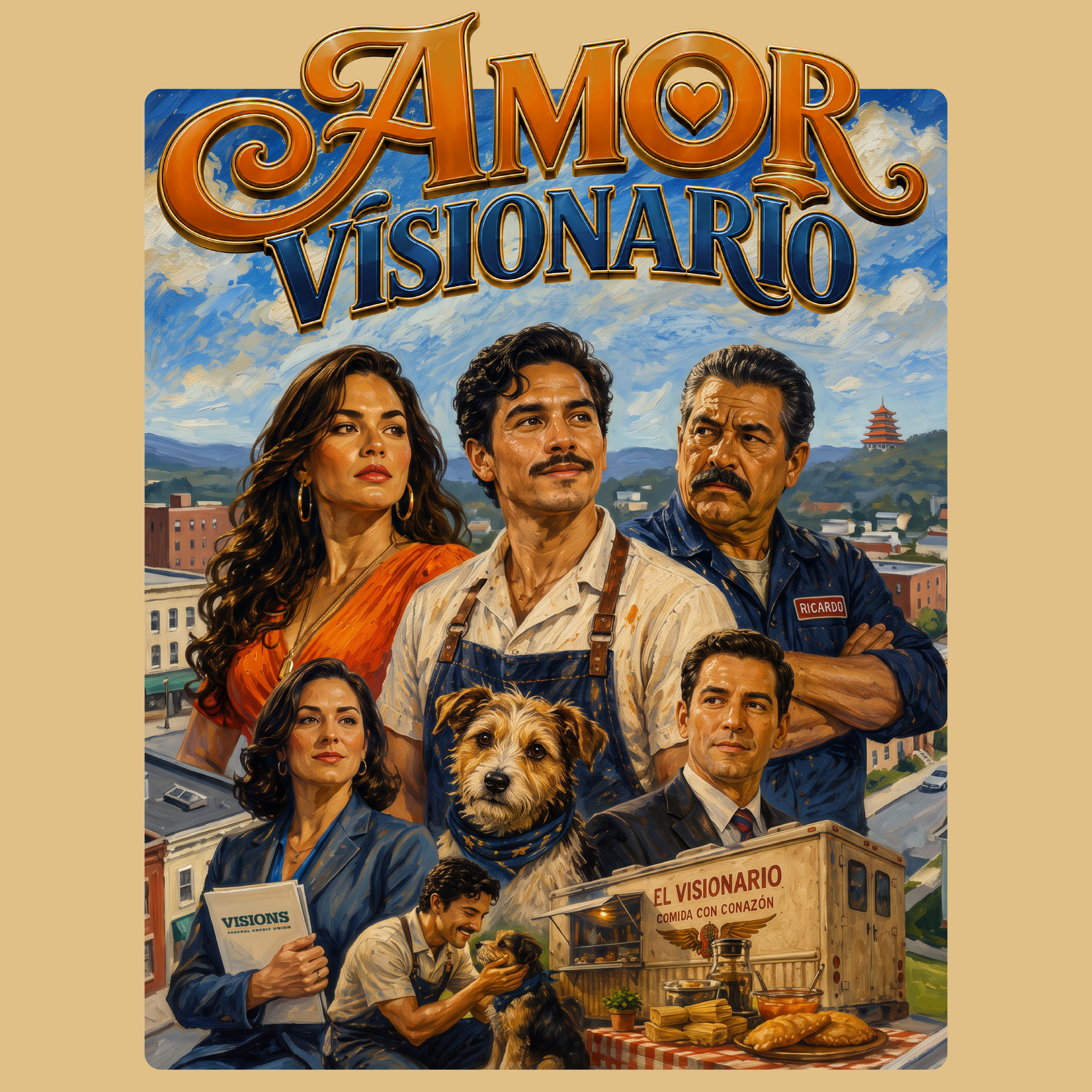 Portada de Amor Visionario