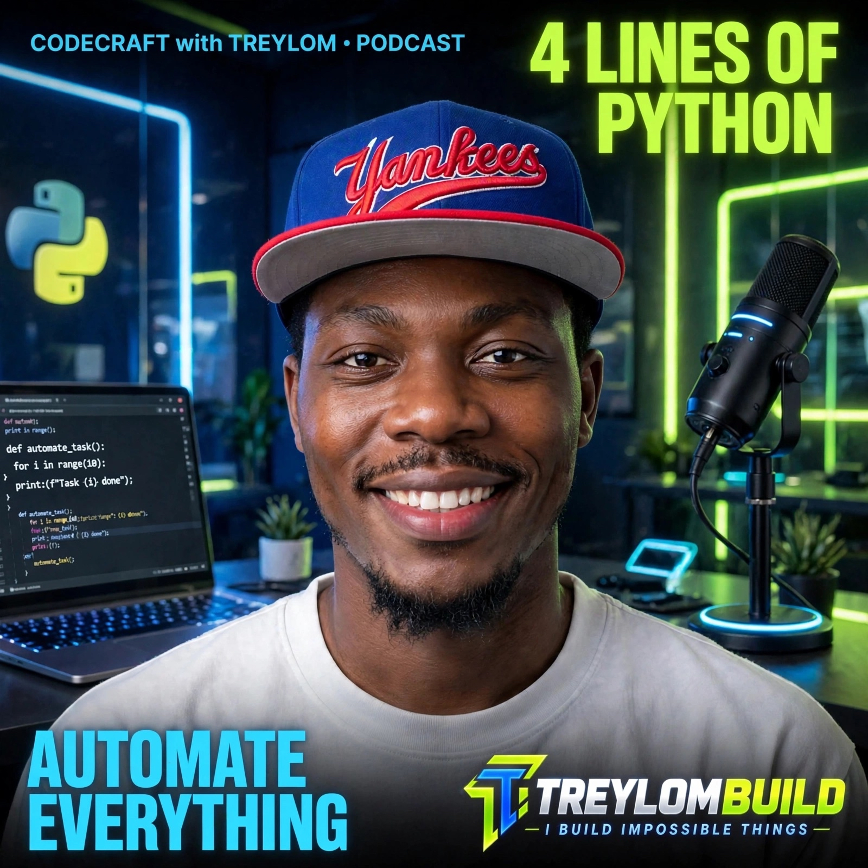 4 LINES OF PYTHON | Data Analysis & Web Scraping  episode artwork